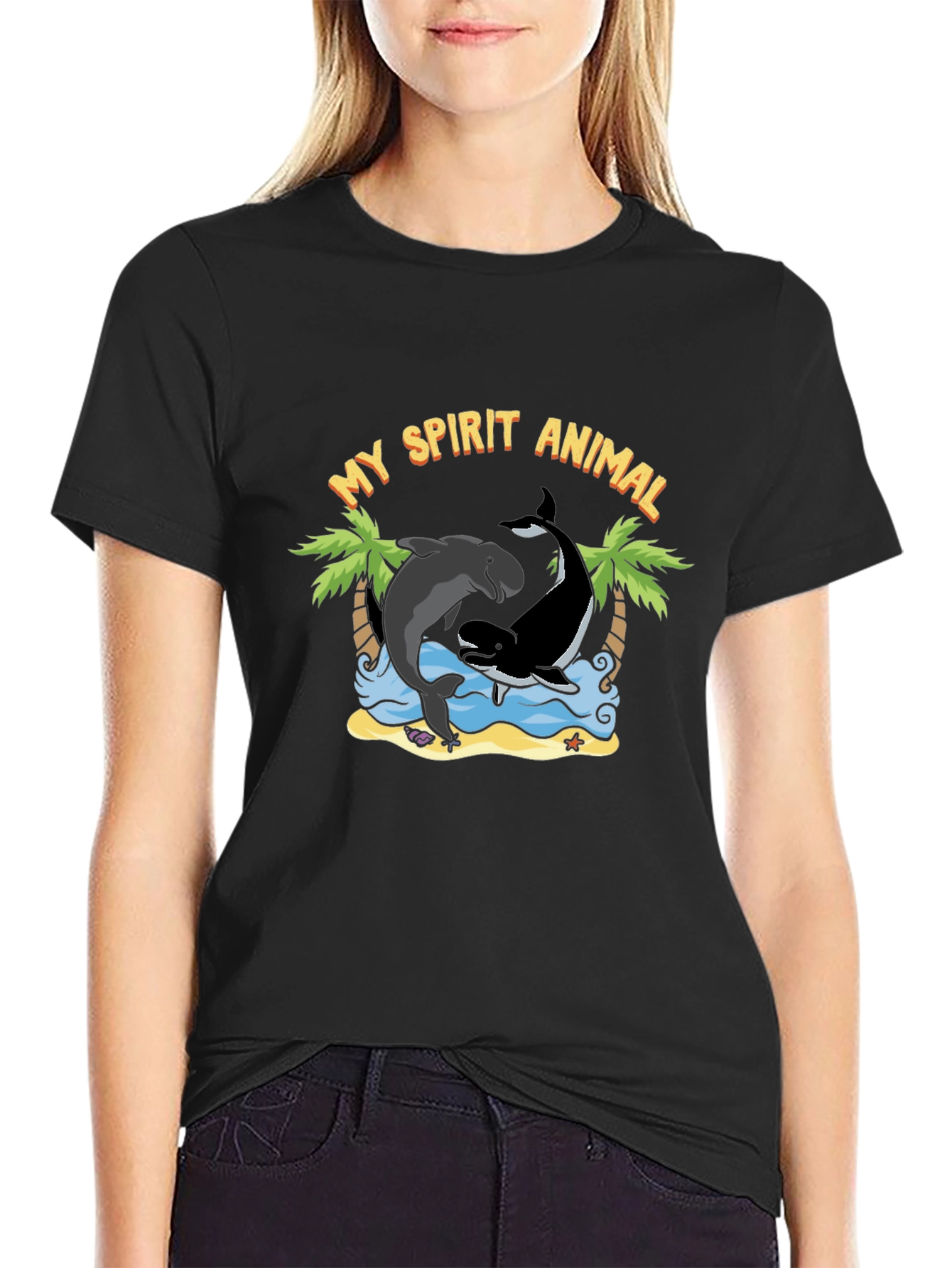 My Spirit Animal Dolphin Orca T-Shirt
