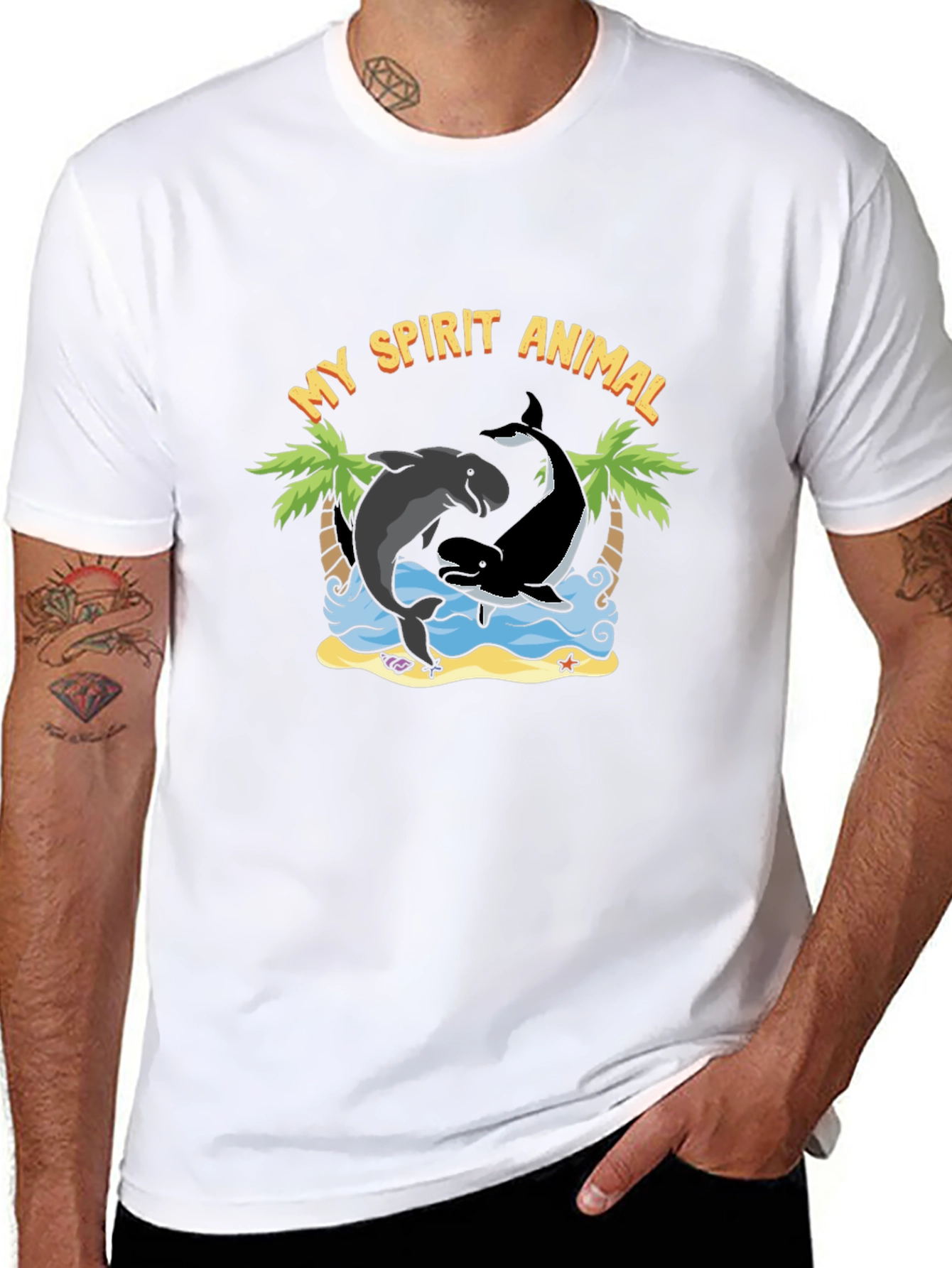 My Spirit Animal Dolphin Orca T-Shirt