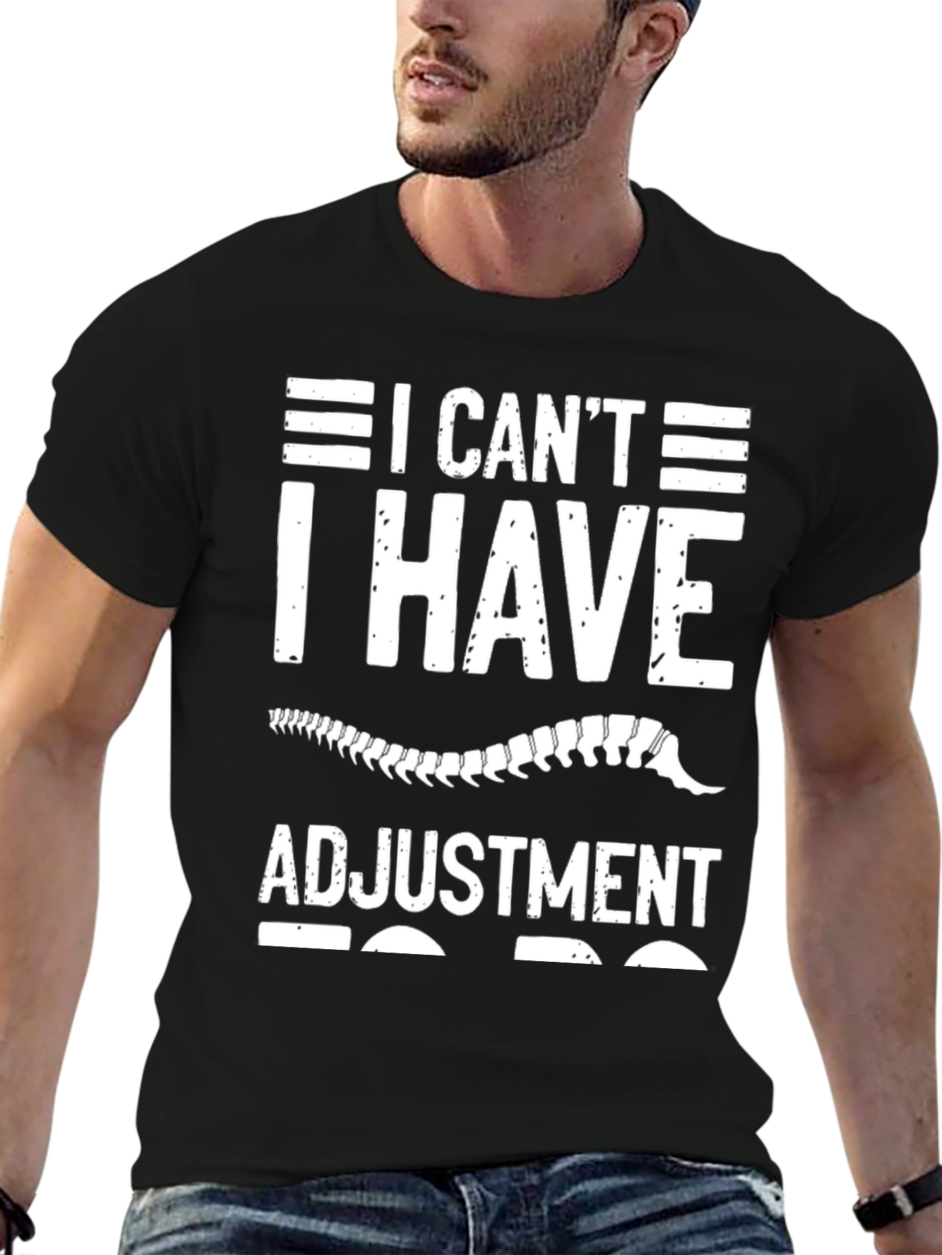 Chiropractor Adjustment T-Shirt Funny Spine Doctor Gift