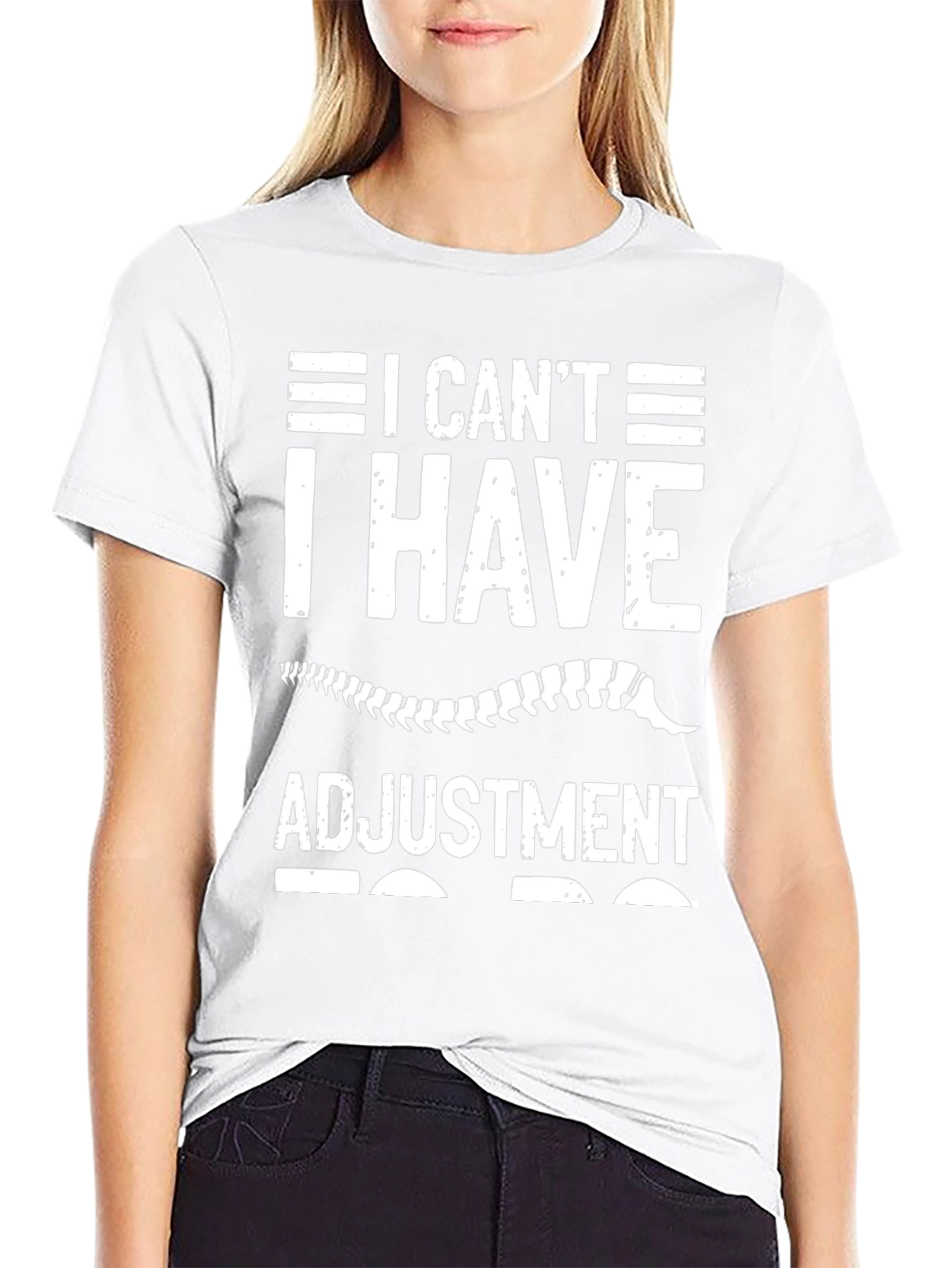 Chiropractor Adjustment T-Shirt Funny Spine Doctor Gift