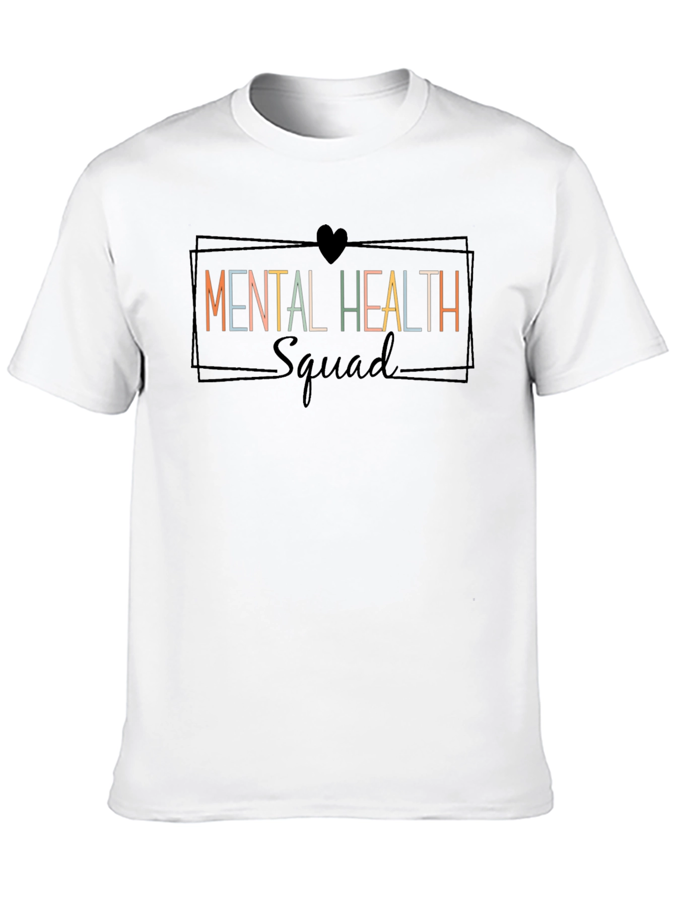 Mental Health Squad T-Shirt - Supportive Graphic Tee