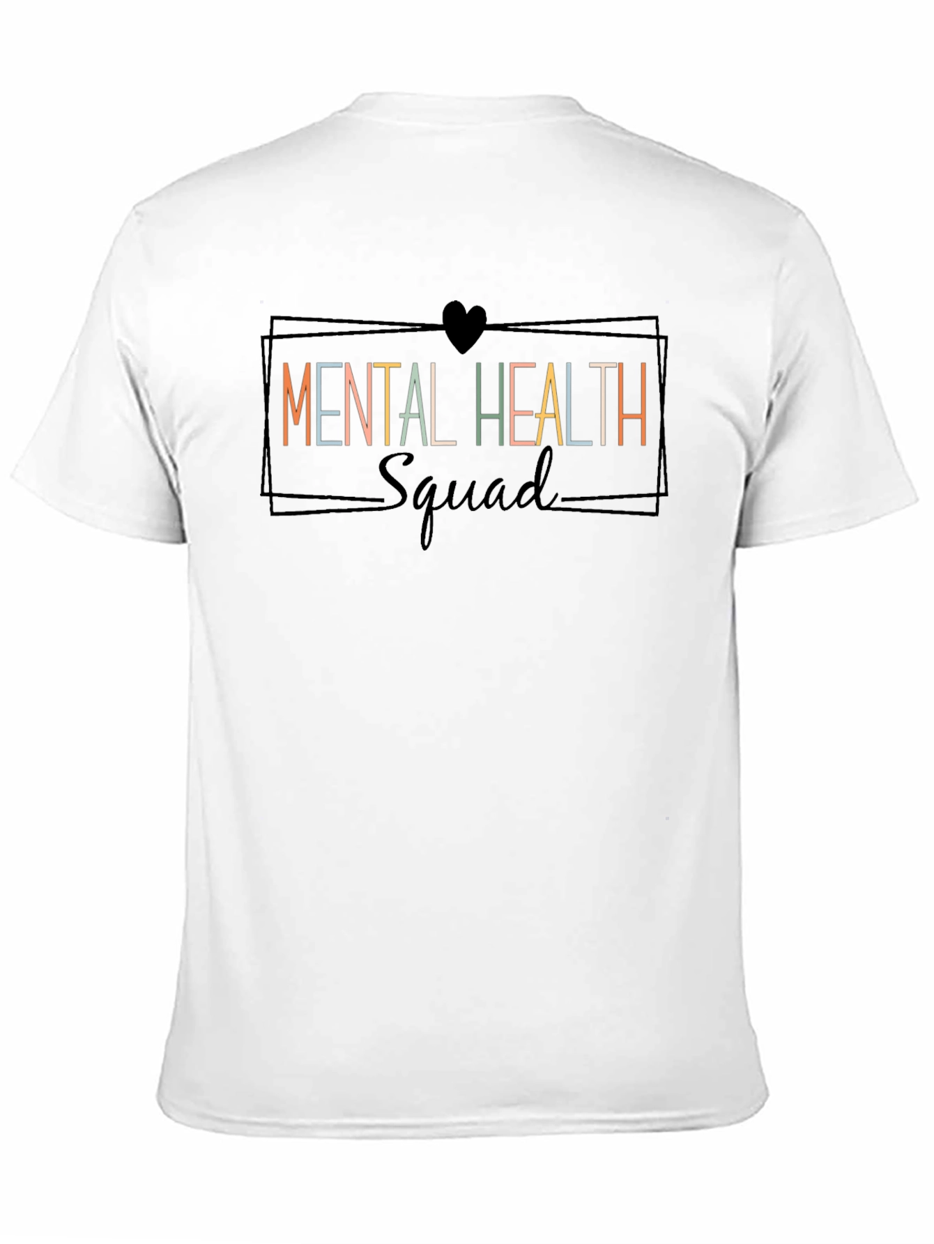 Mental Health Squad T-Shirt - Supportive Graphic Tee