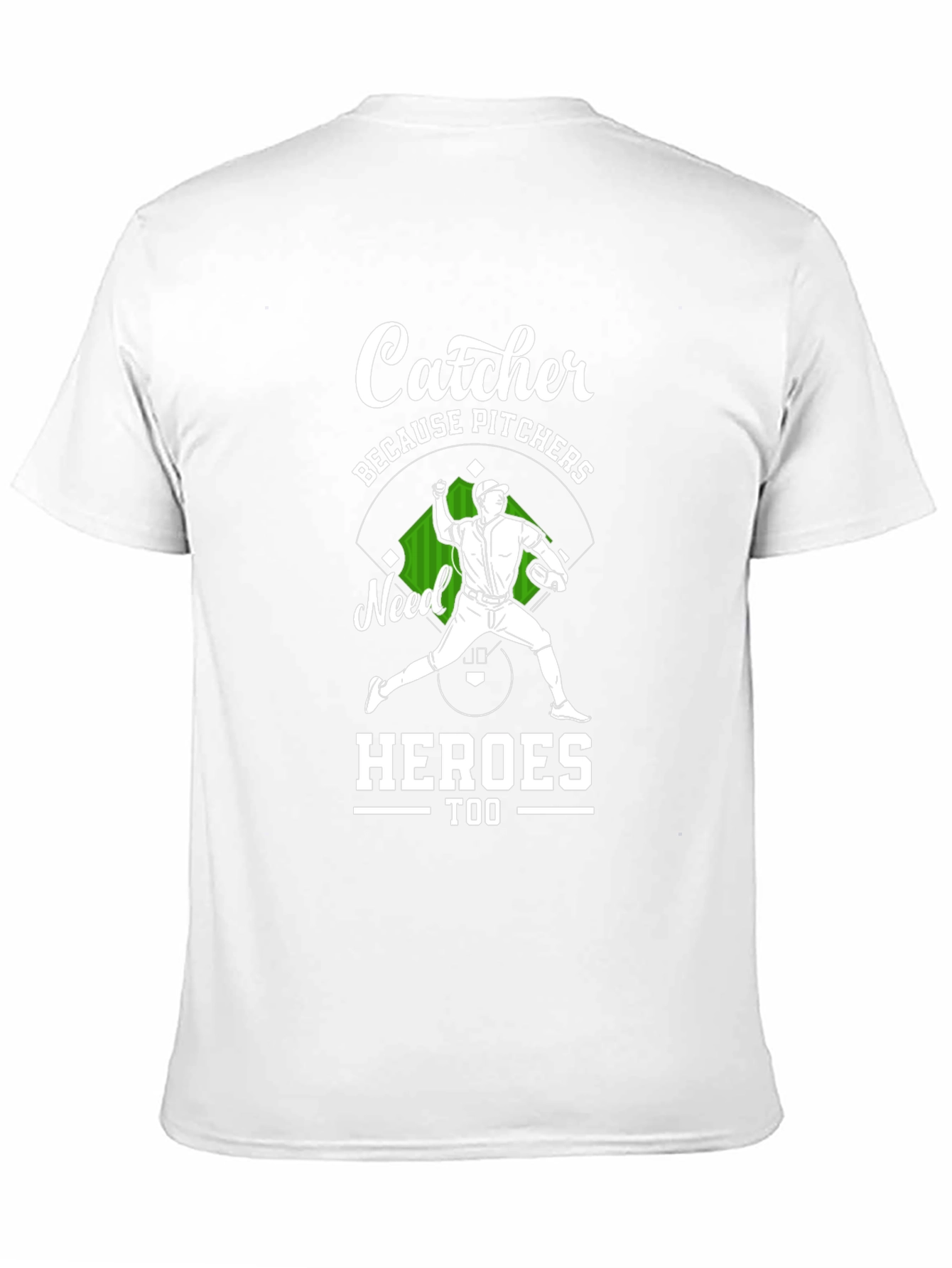 Catcher Baseball Graphic Tee - Heroes Too
