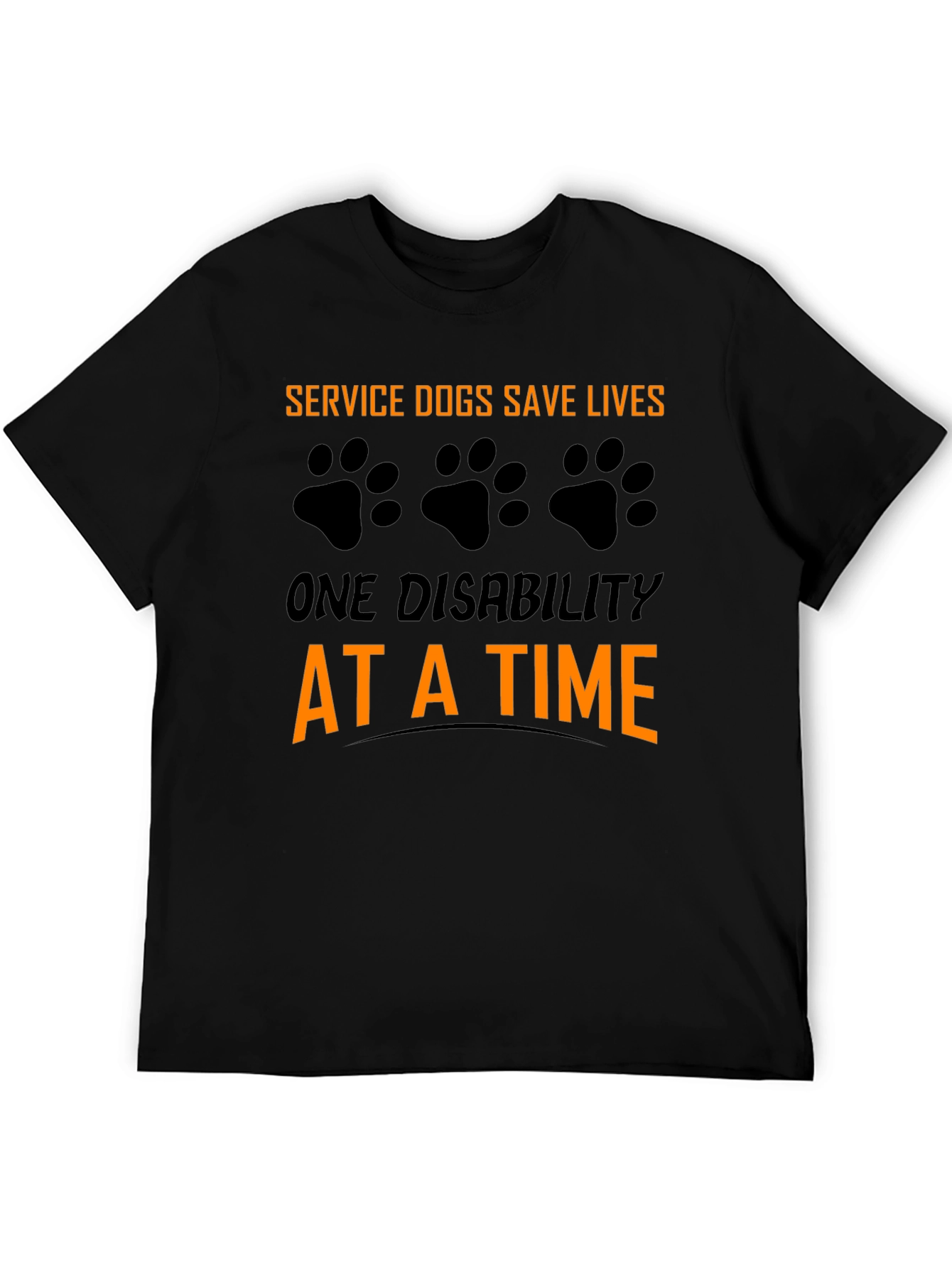 Service Dog Awareness Graphic T-Shirt