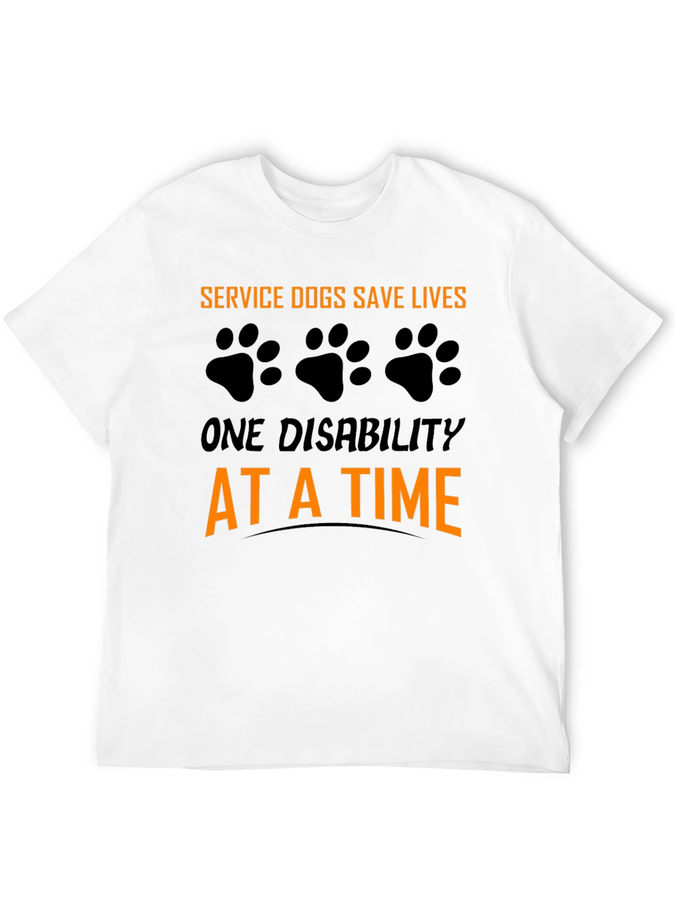 Service Dog Awareness Graphic T-Shirt