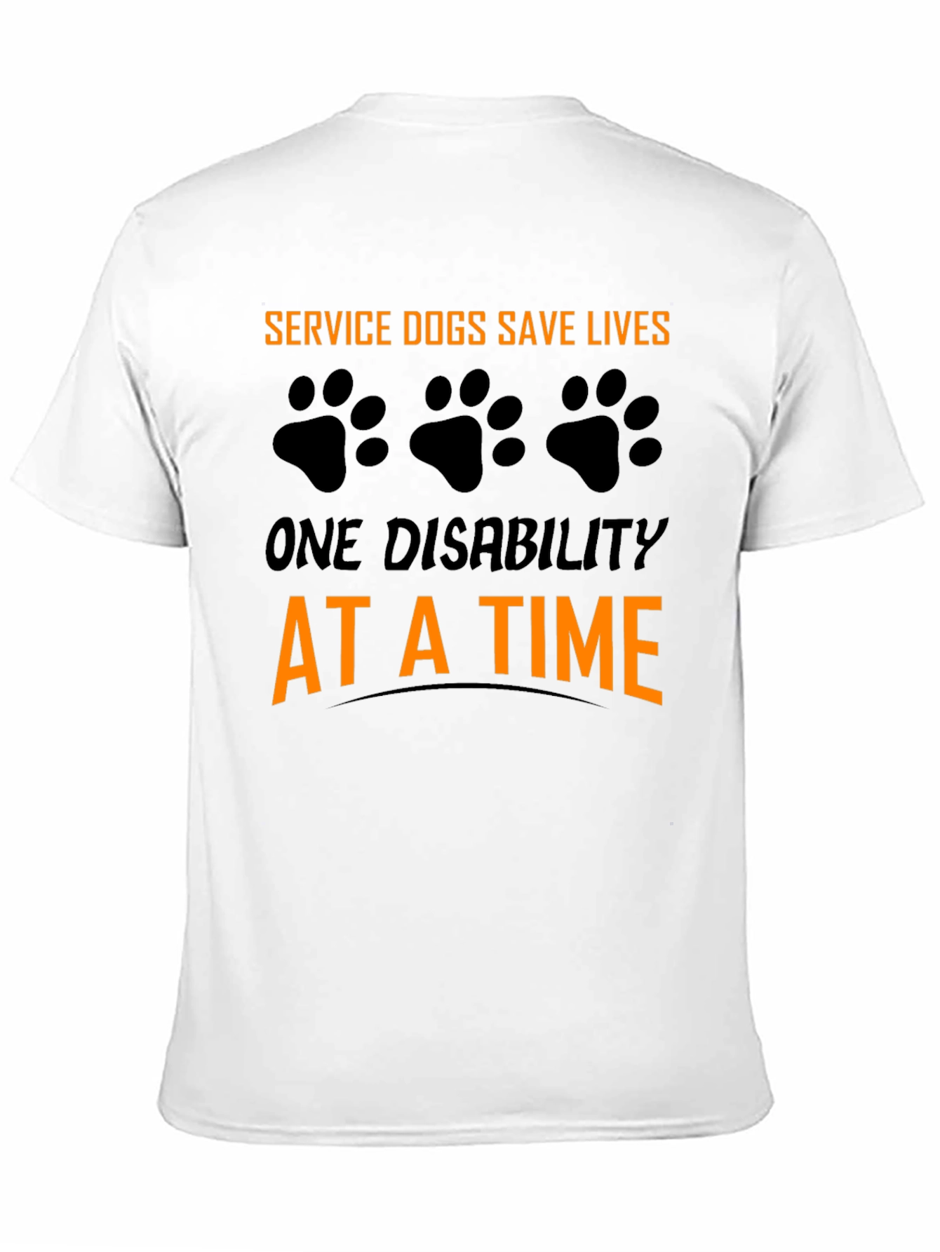 Service Dog Awareness Graphic T-Shirt