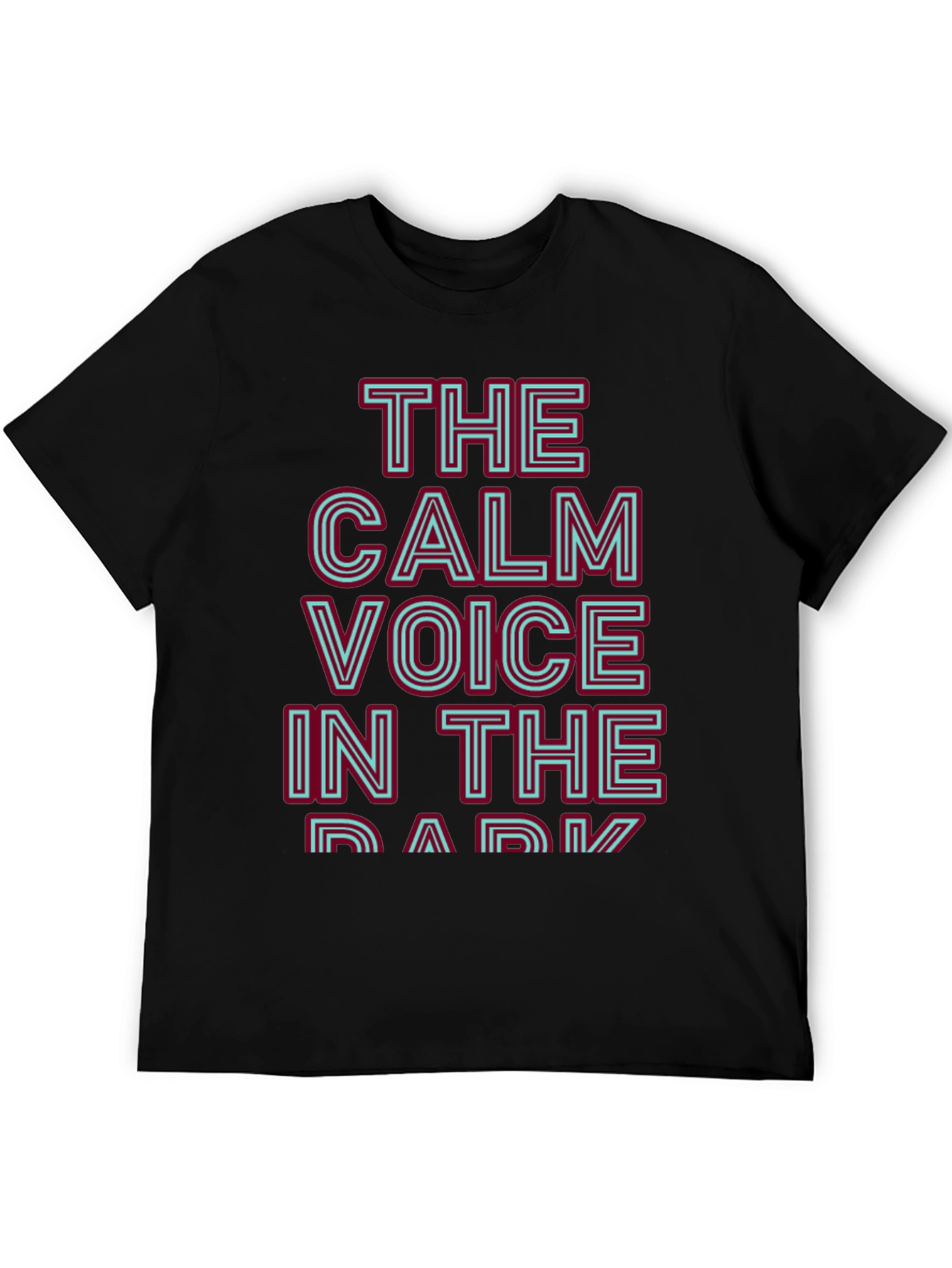 The Calm Voice in the Dark Graphic T-Shirt