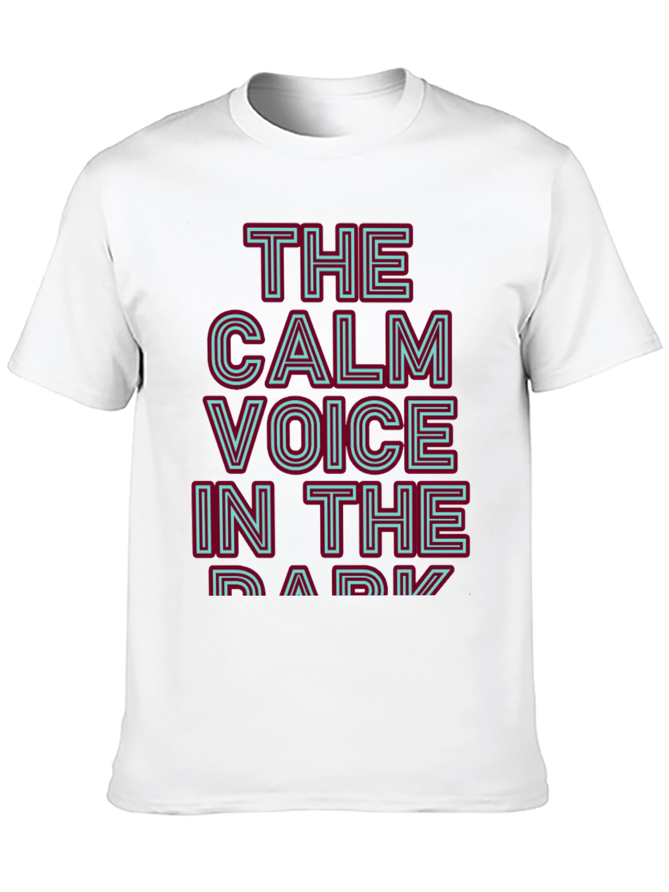 The Calm Voice in the Dark Graphic T-Shirt