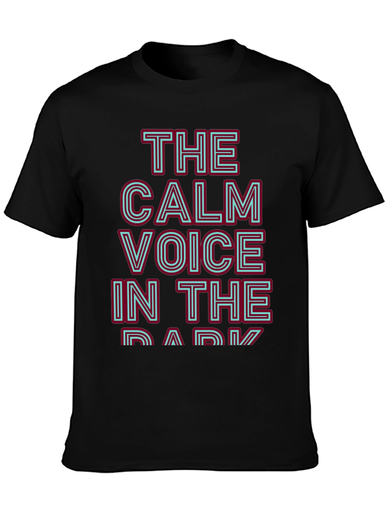 The Calm Voice in the Dark Graphic T-Shirt