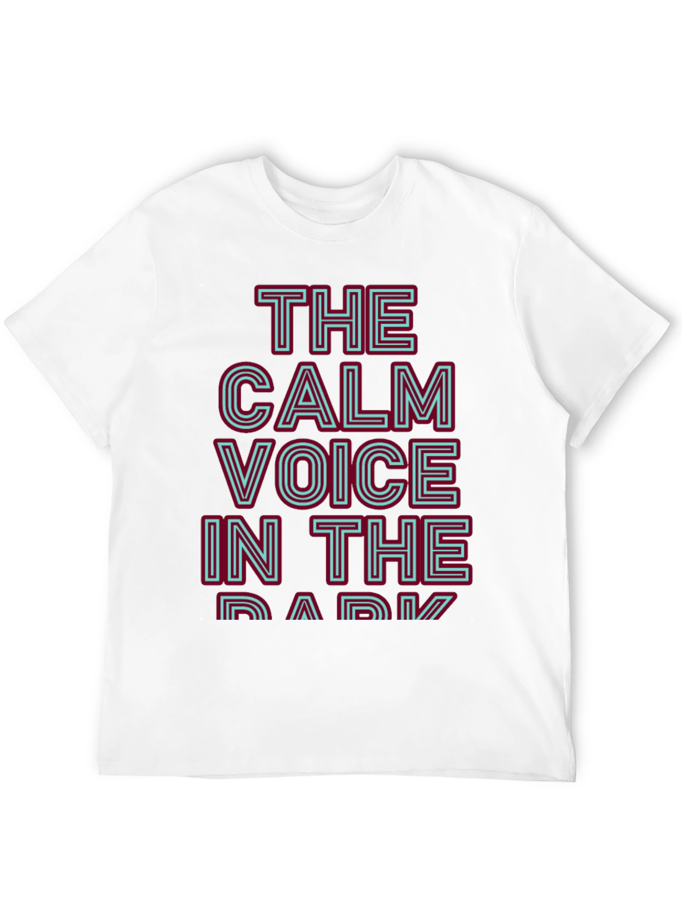 The Calm Voice in the Dark Graphic T-Shirt