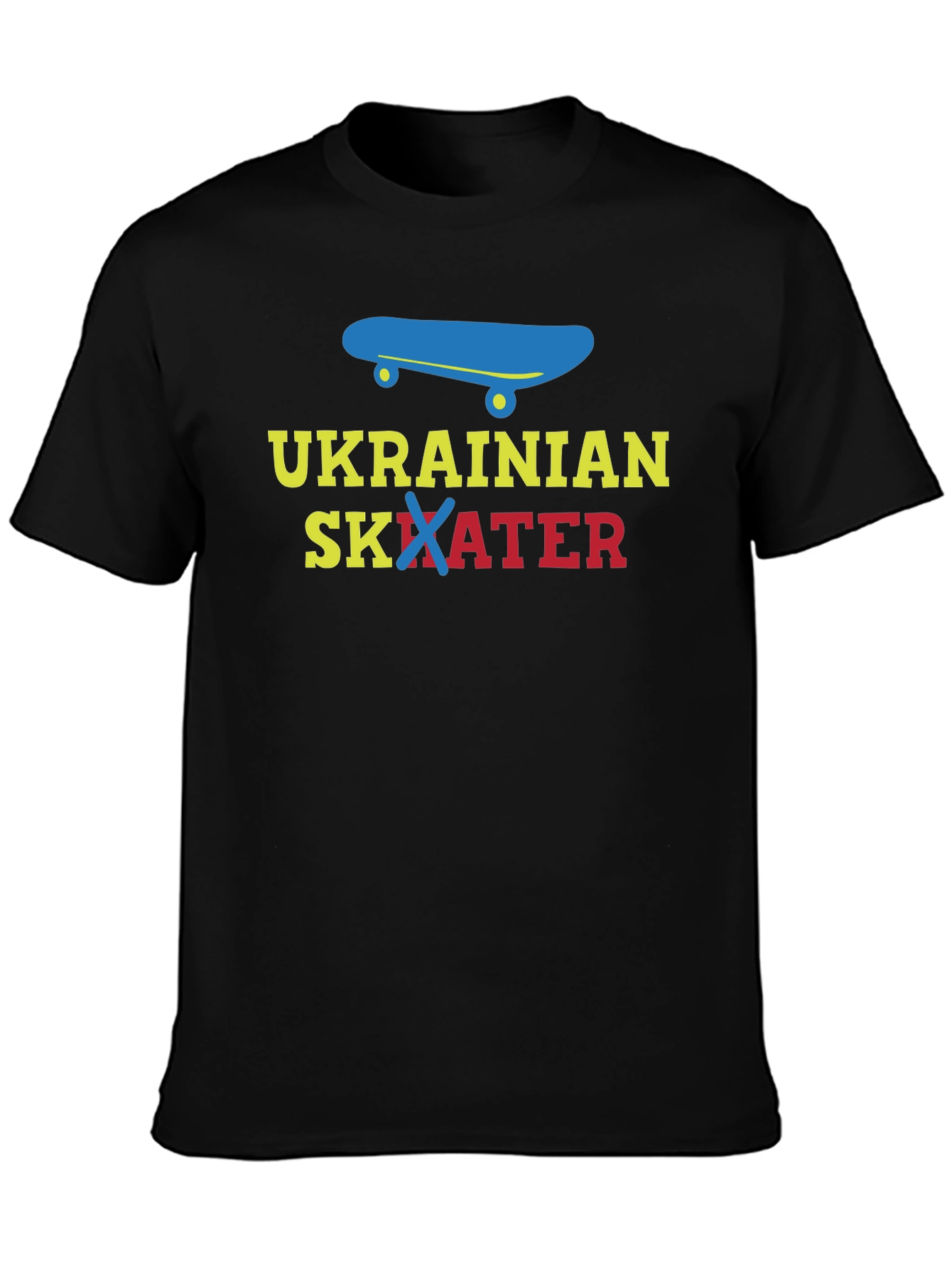 Ukrainian Skater Graphic T-Shirt