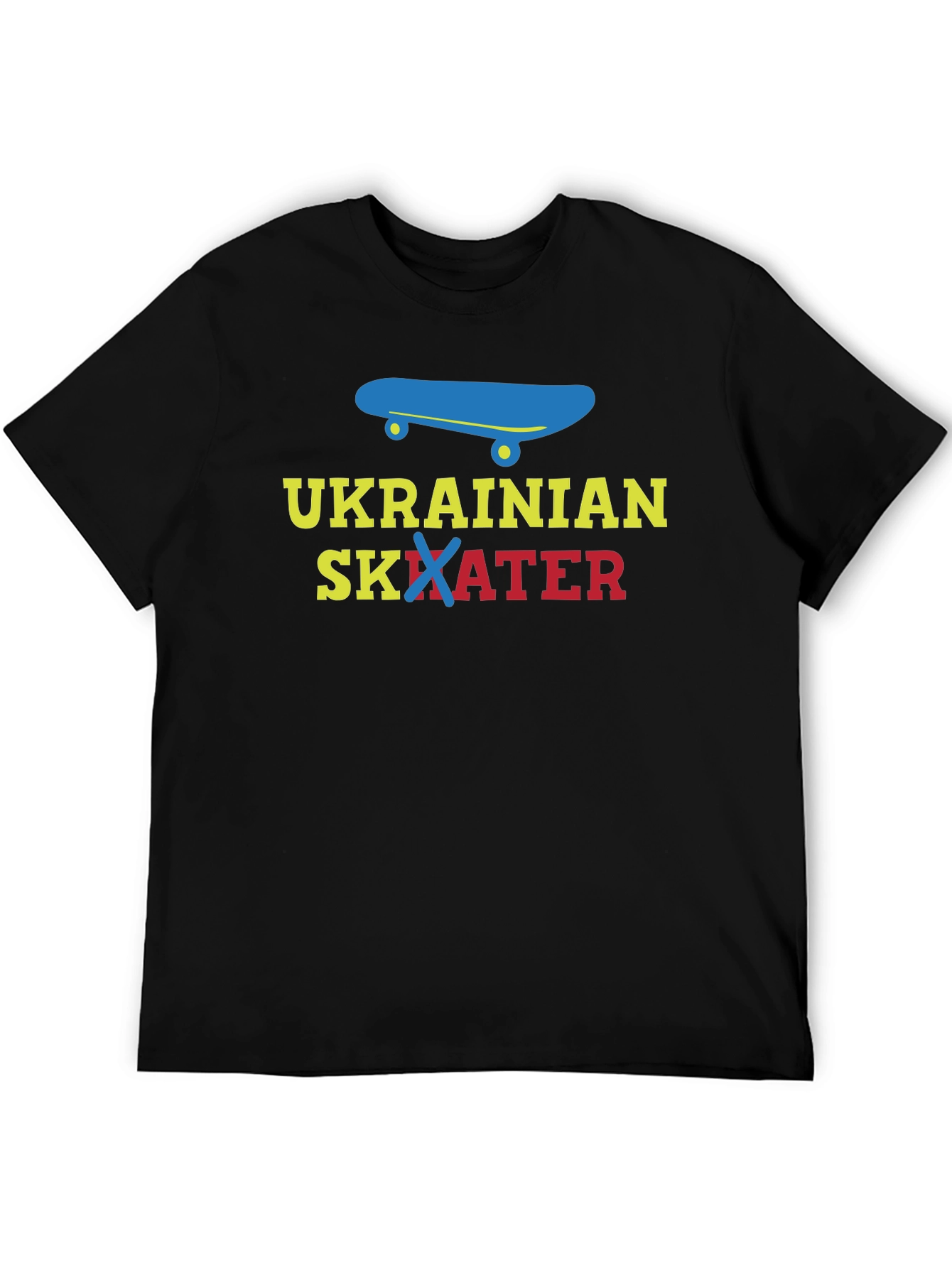 Ukrainian Skater Graphic T-Shirt