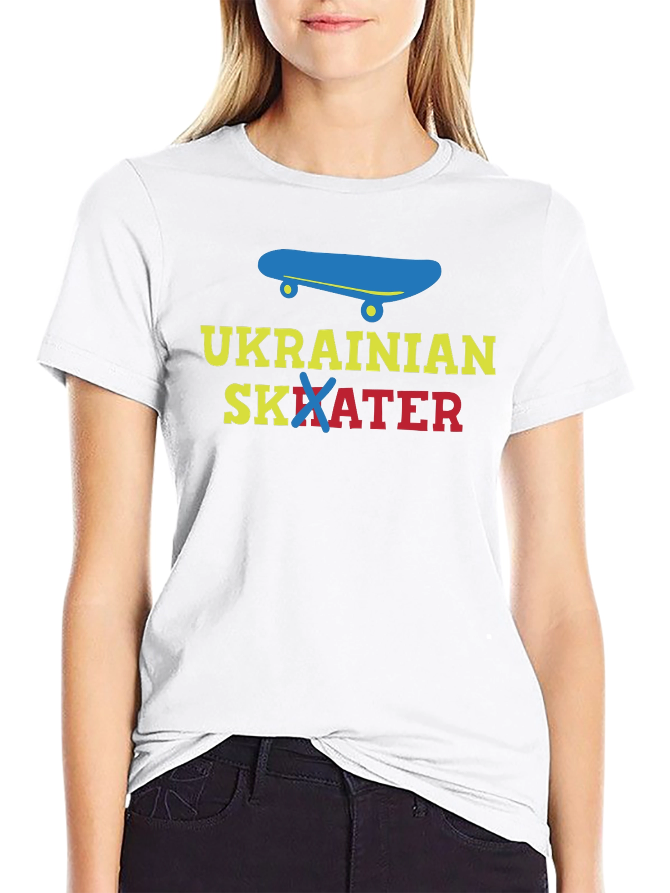 Ukrainian Skater Graphic T-Shirt