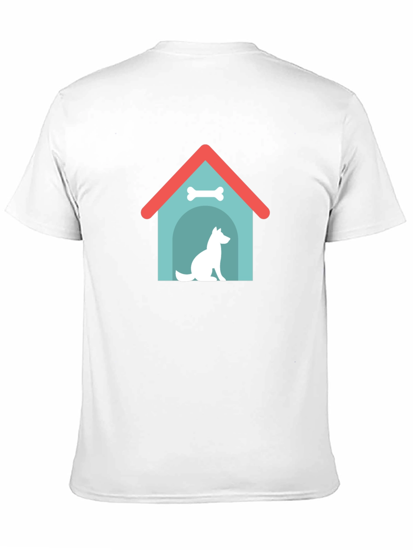 Dog House Graphic Tee - Black Cotton Shirt