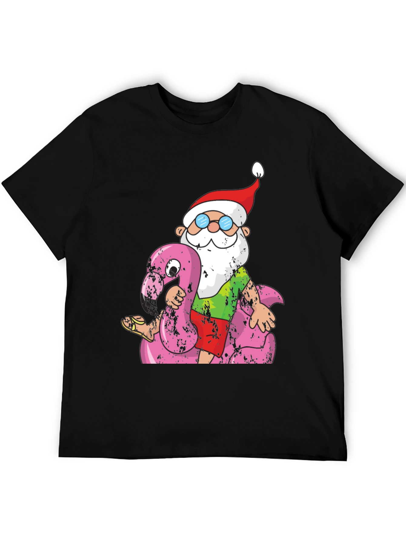 Santa Flamingo T-Shirt