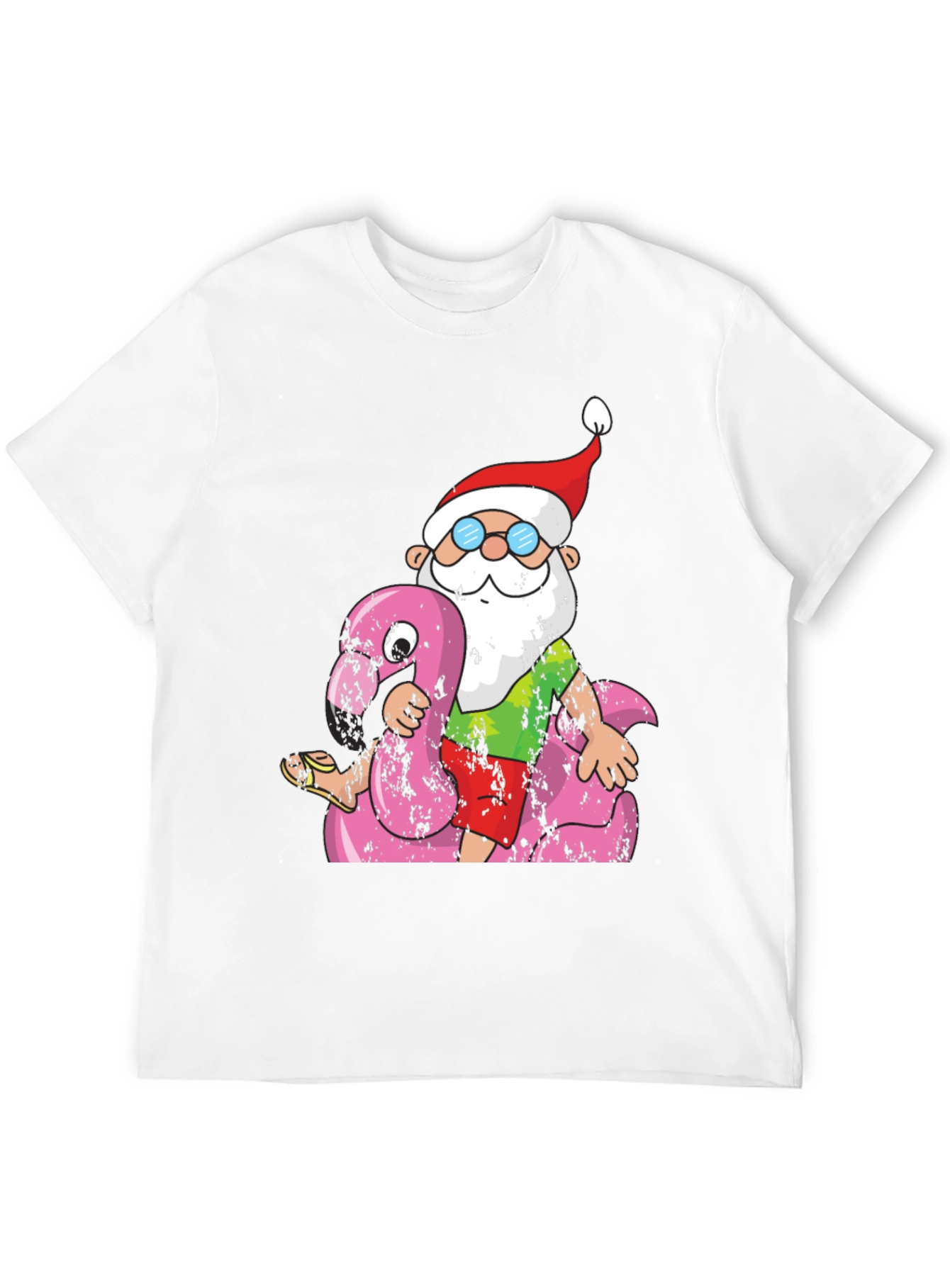 Santa Flamingo T-Shirt