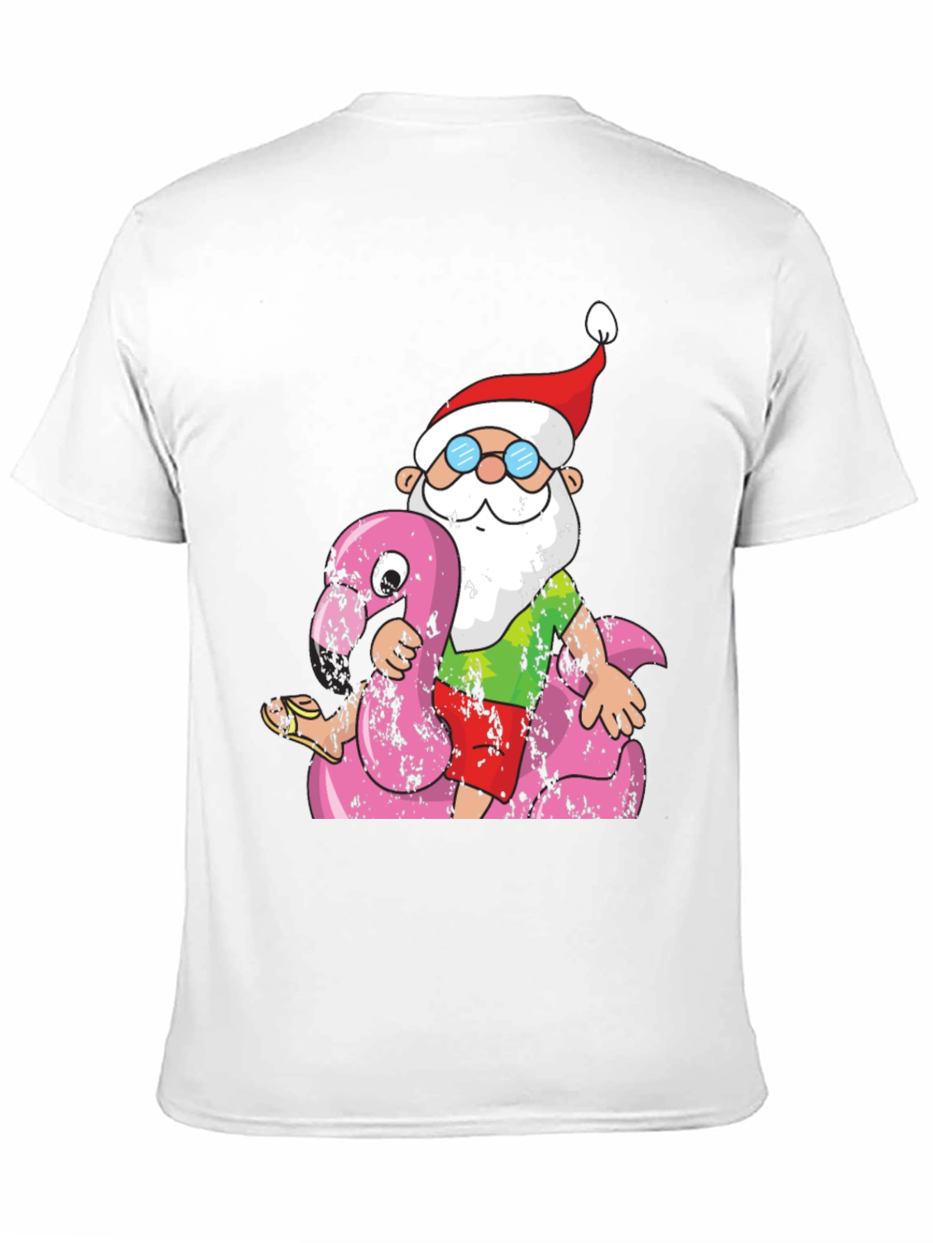 Santa Flamingo T-Shirt