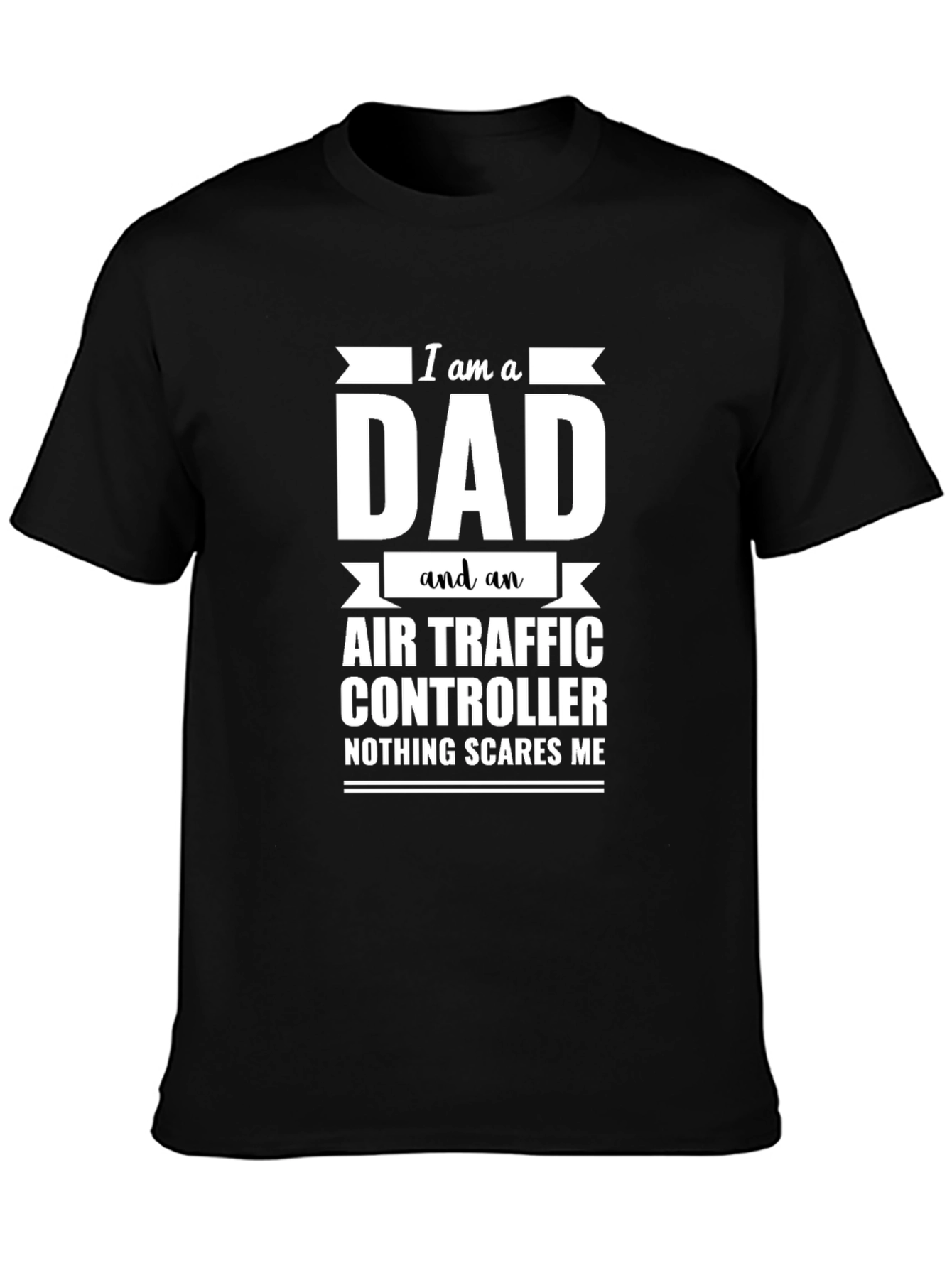 Dad Air Traffic Controller Funny Graphic T-Shirt