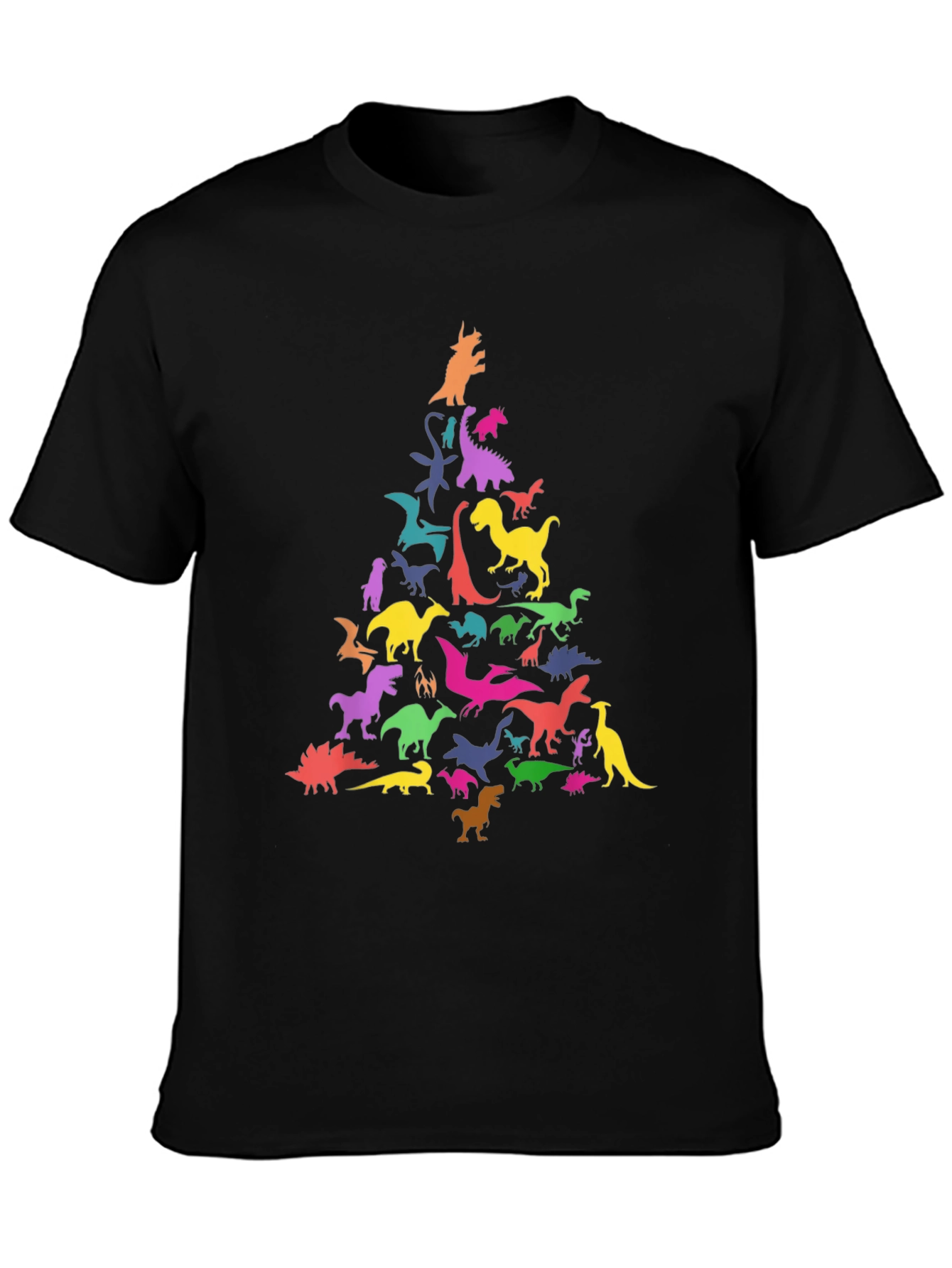 Dinosaur Tree Graphic T-Shirt