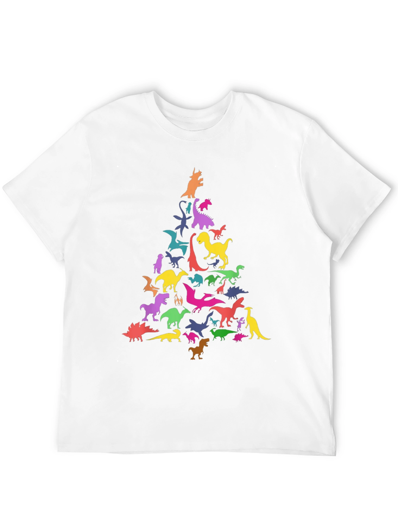 Dinosaur Tree Graphic T-Shirt