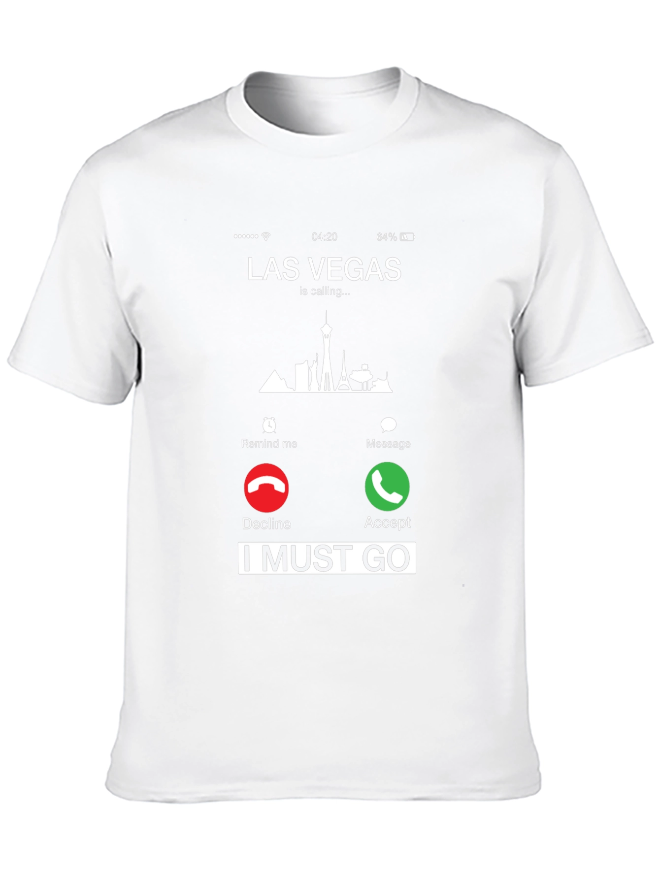 Las Vegas Calling T-Shirt - I Must Go