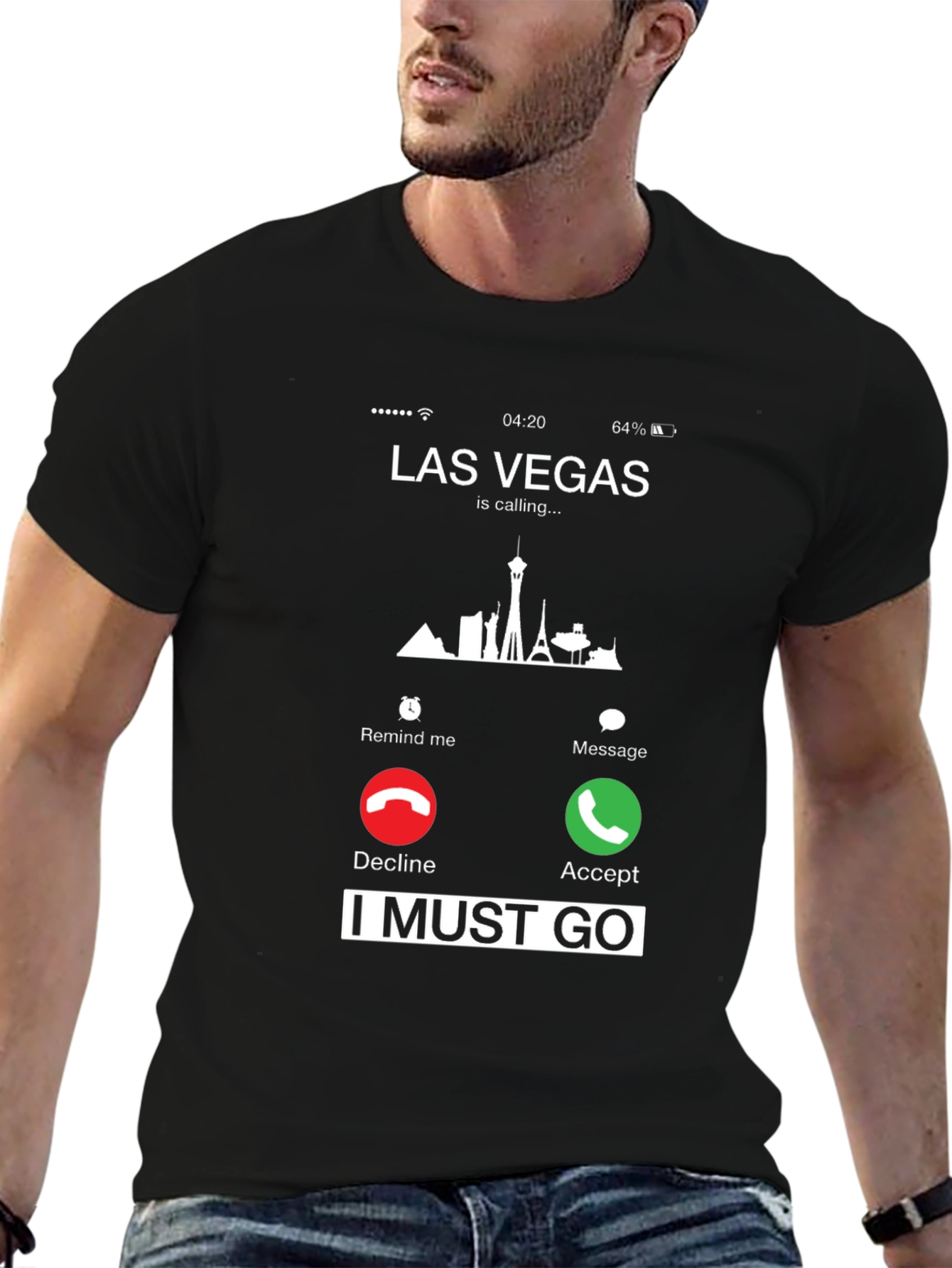 Las Vegas Calling T-Shirt - I Must Go