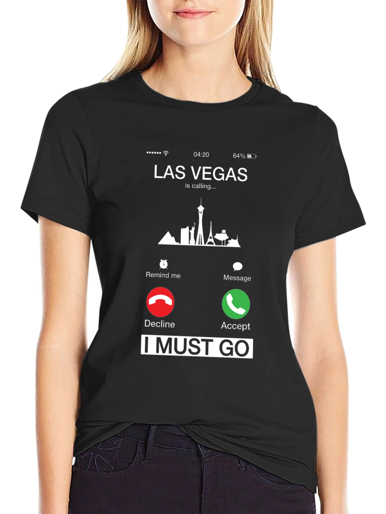 Las Vegas Calling T-Shirt - I Must Go