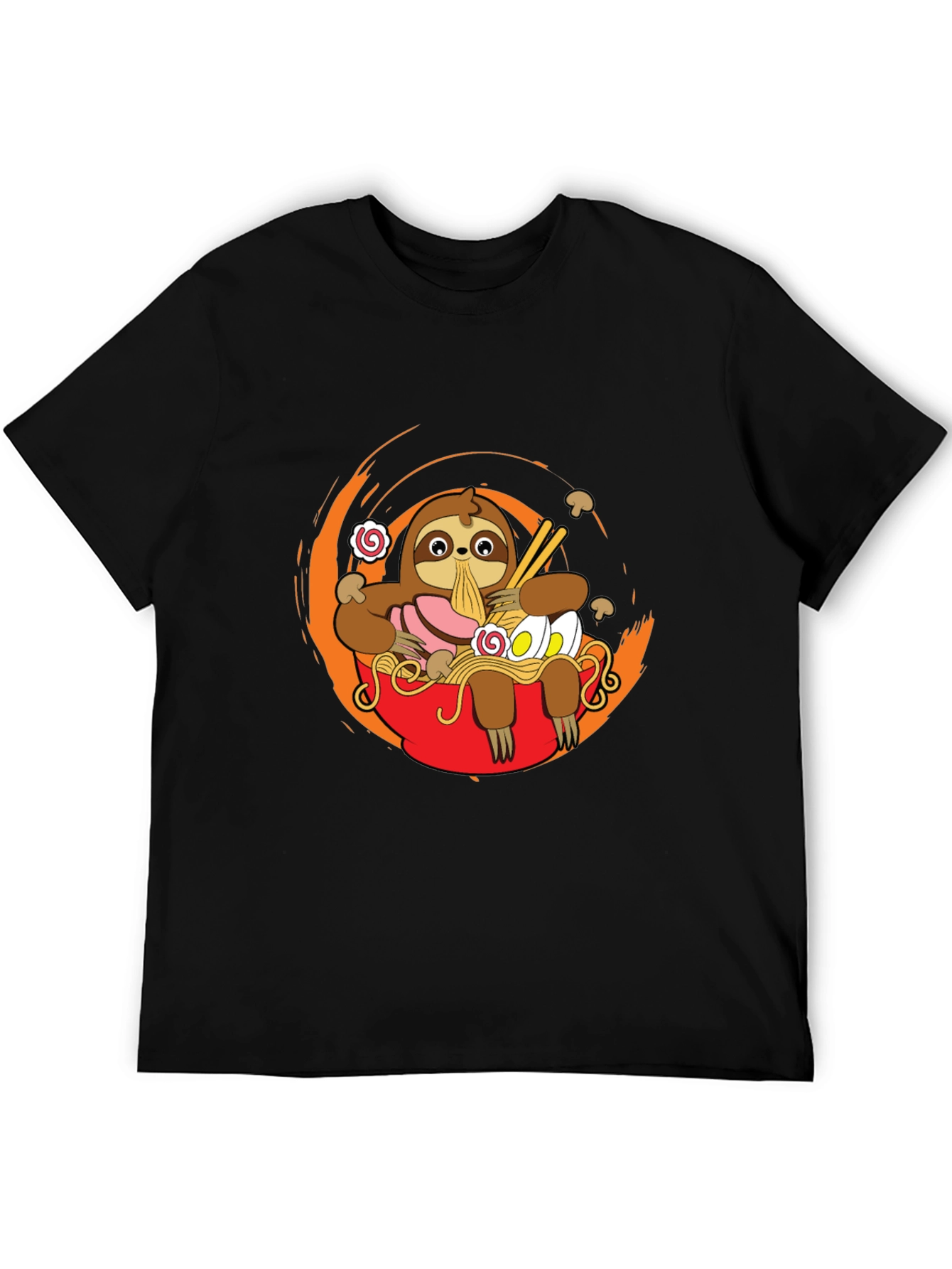 Sloth Ramen T-Shirt - Cute Noodle Lover Tee