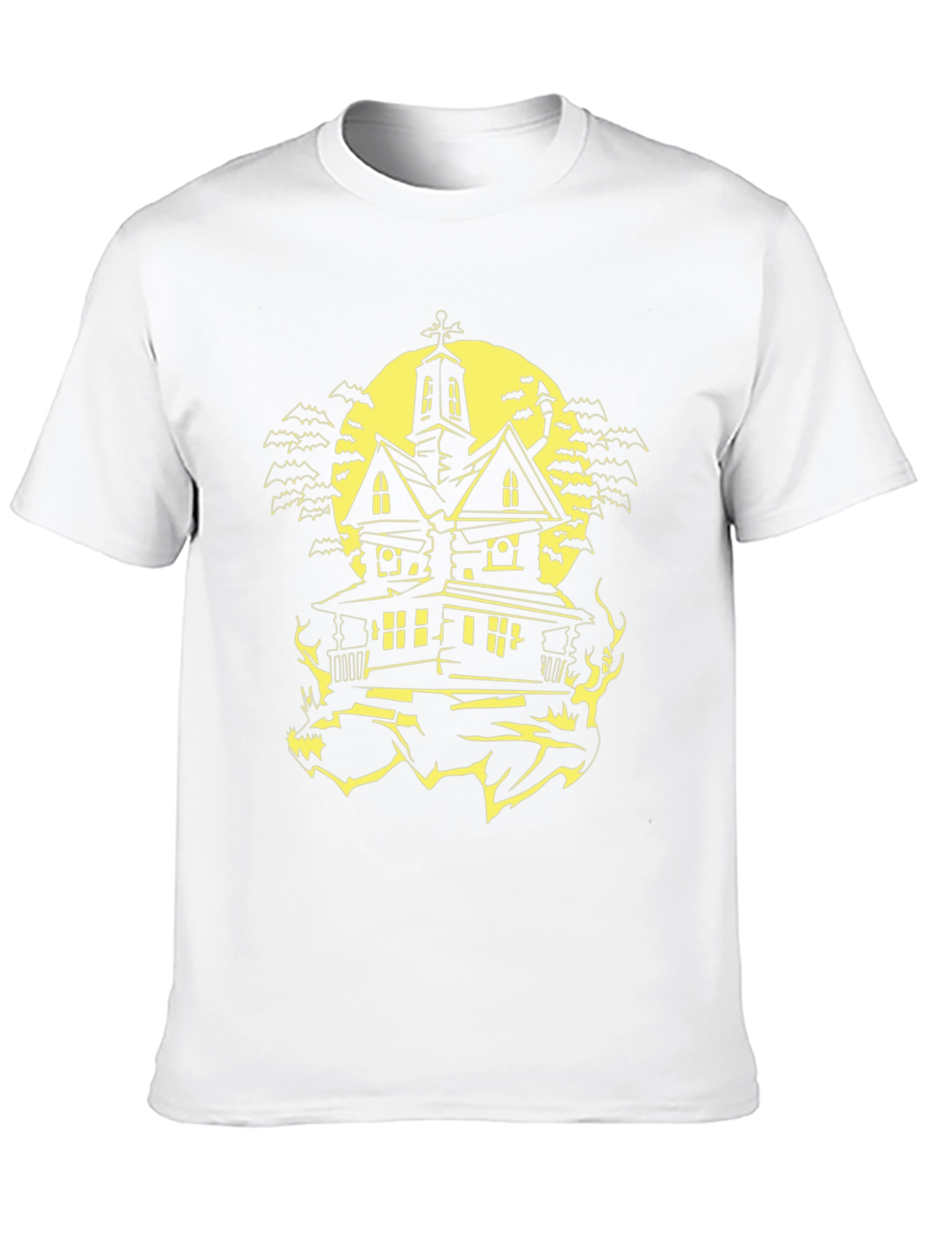 Halloween Haunted House T-Shirt - Spooky Season Tee