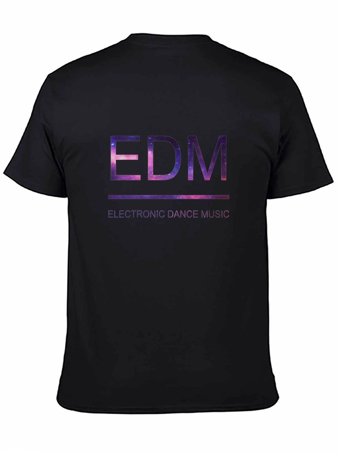 EDM Galaxy Graphic Tee - Electronic Dance Music Shirt