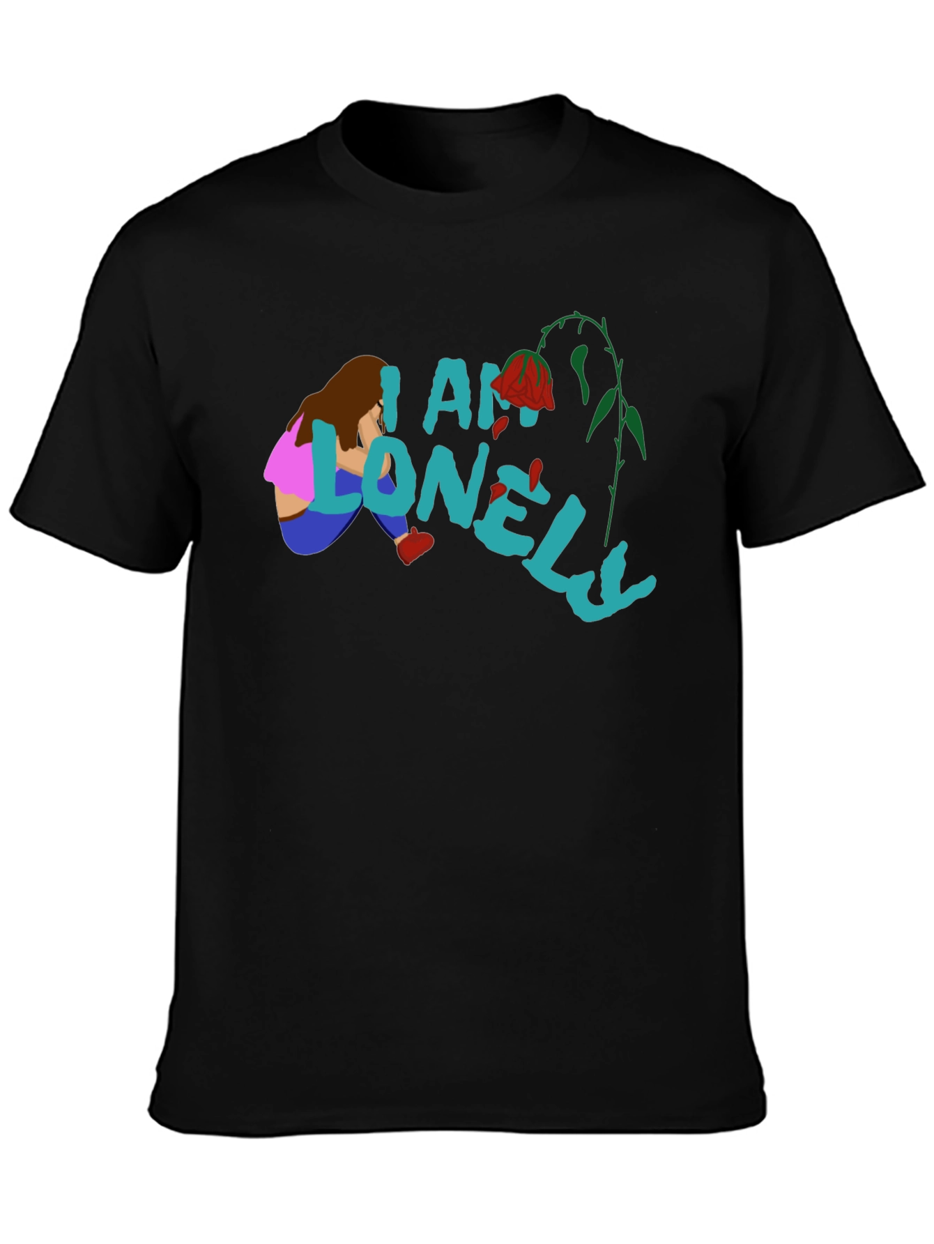I am Lonely Graphic T-Shirt