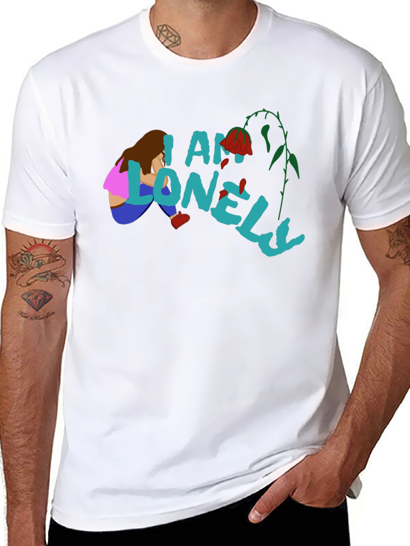 I am Lonely Graphic T-Shirt