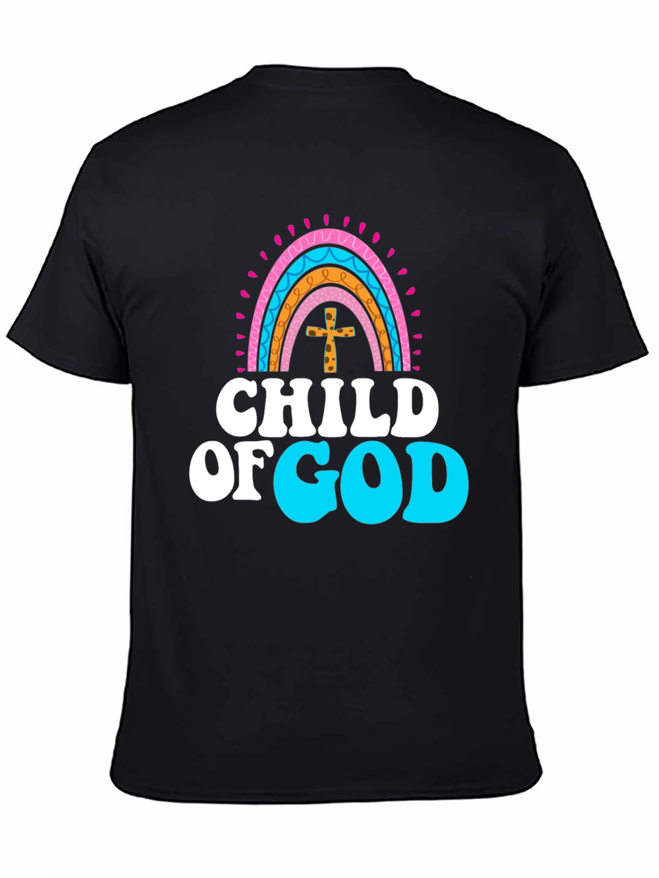 Child of God Rainbow Cross T-Shirt