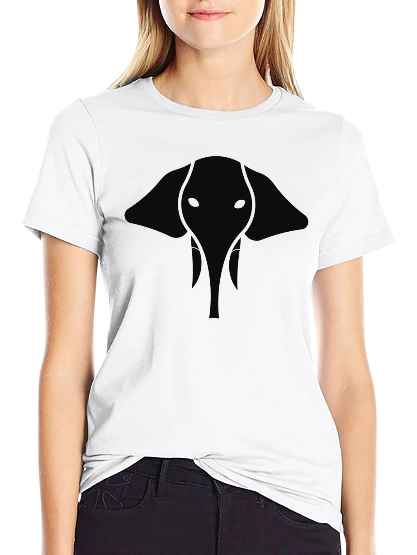 Elephant Graphic Black T-Shirt - Modern Style