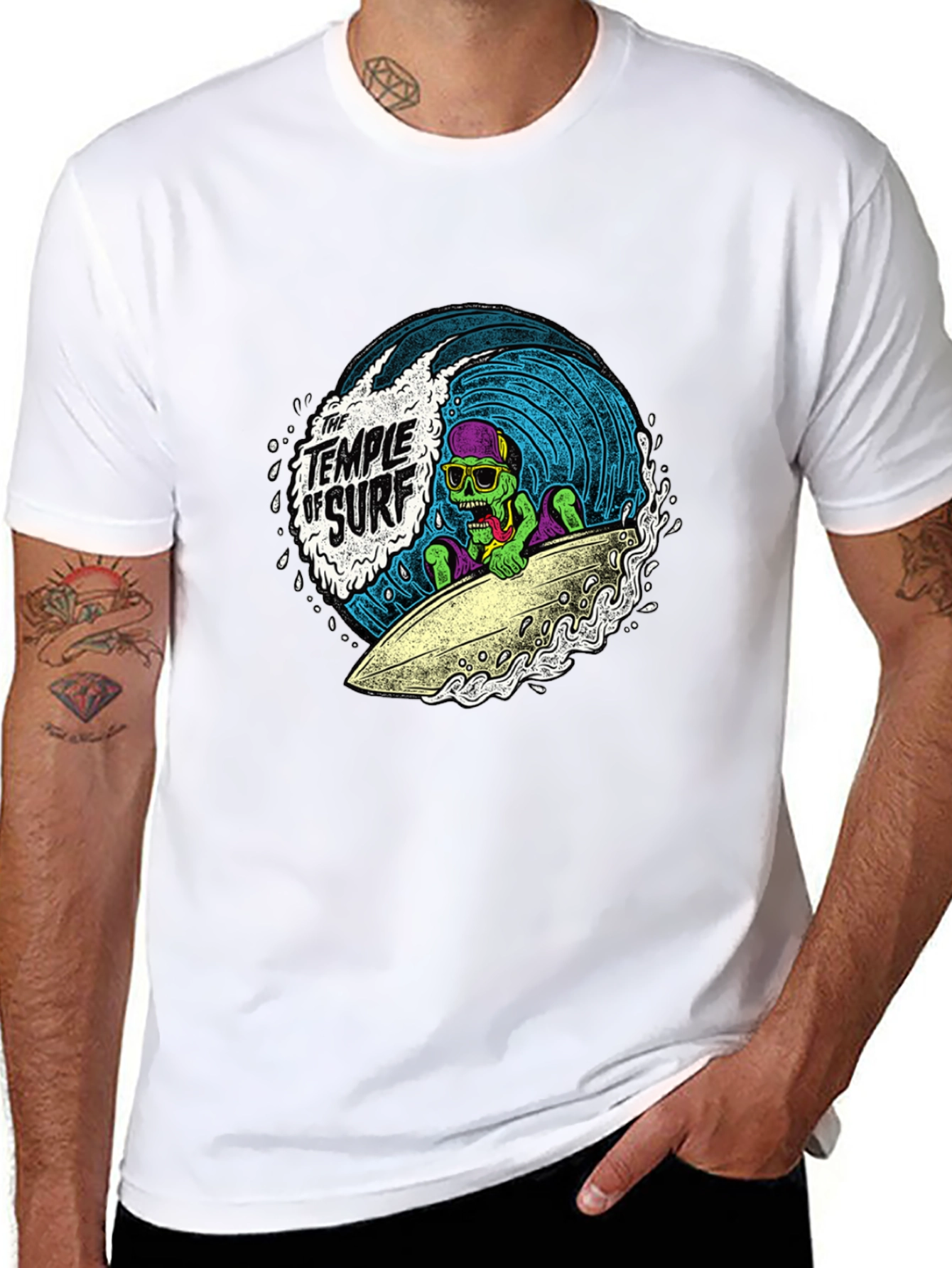 Temple of Surf Graphic T-Shirt