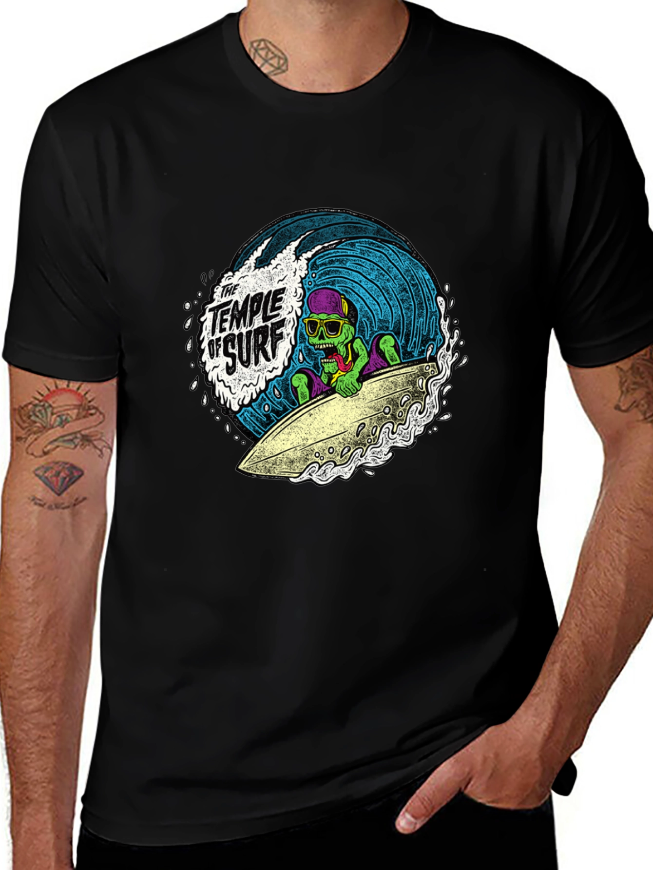 Temple of Surf Graphic T-Shirt