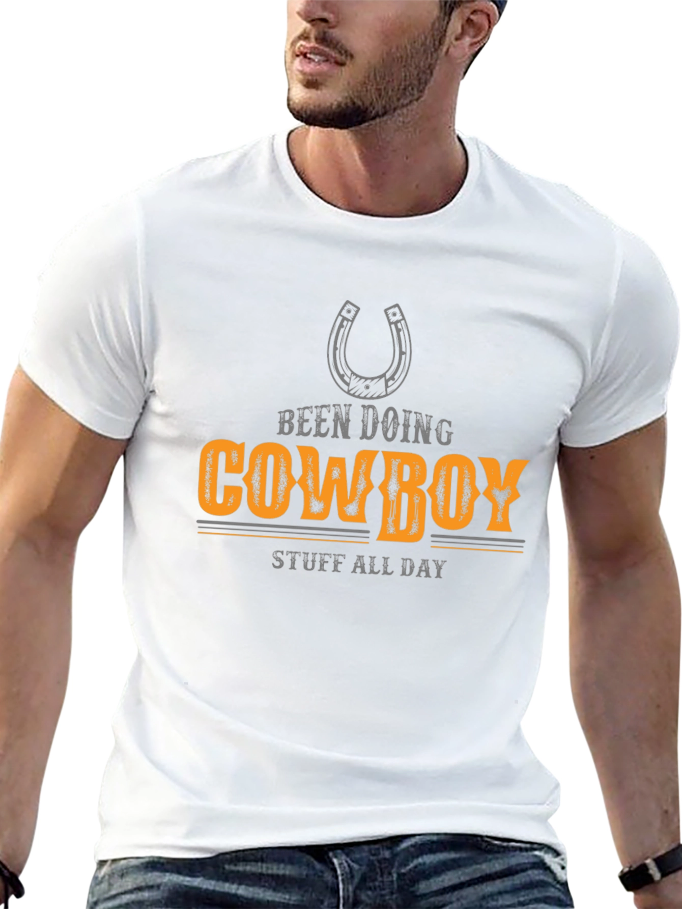 Cowboy T-Shirt - Been Doing Cowboy Stuff All Day!