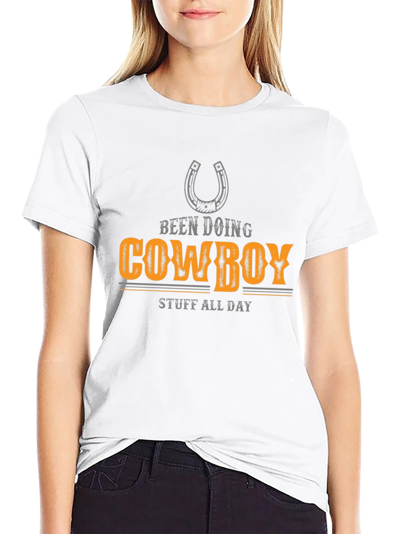 Cowboy T-Shirt - Been Doing Cowboy Stuff All Day!