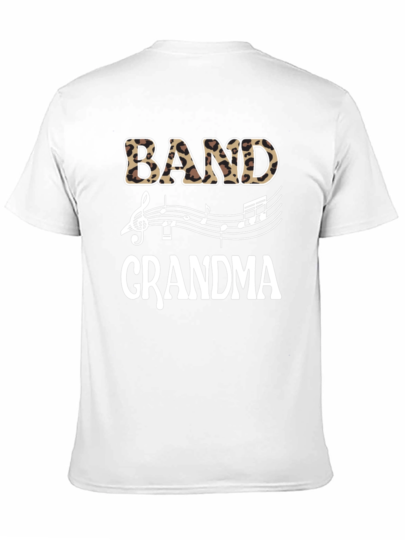 Band Grandma Leopard Print T-Shirt