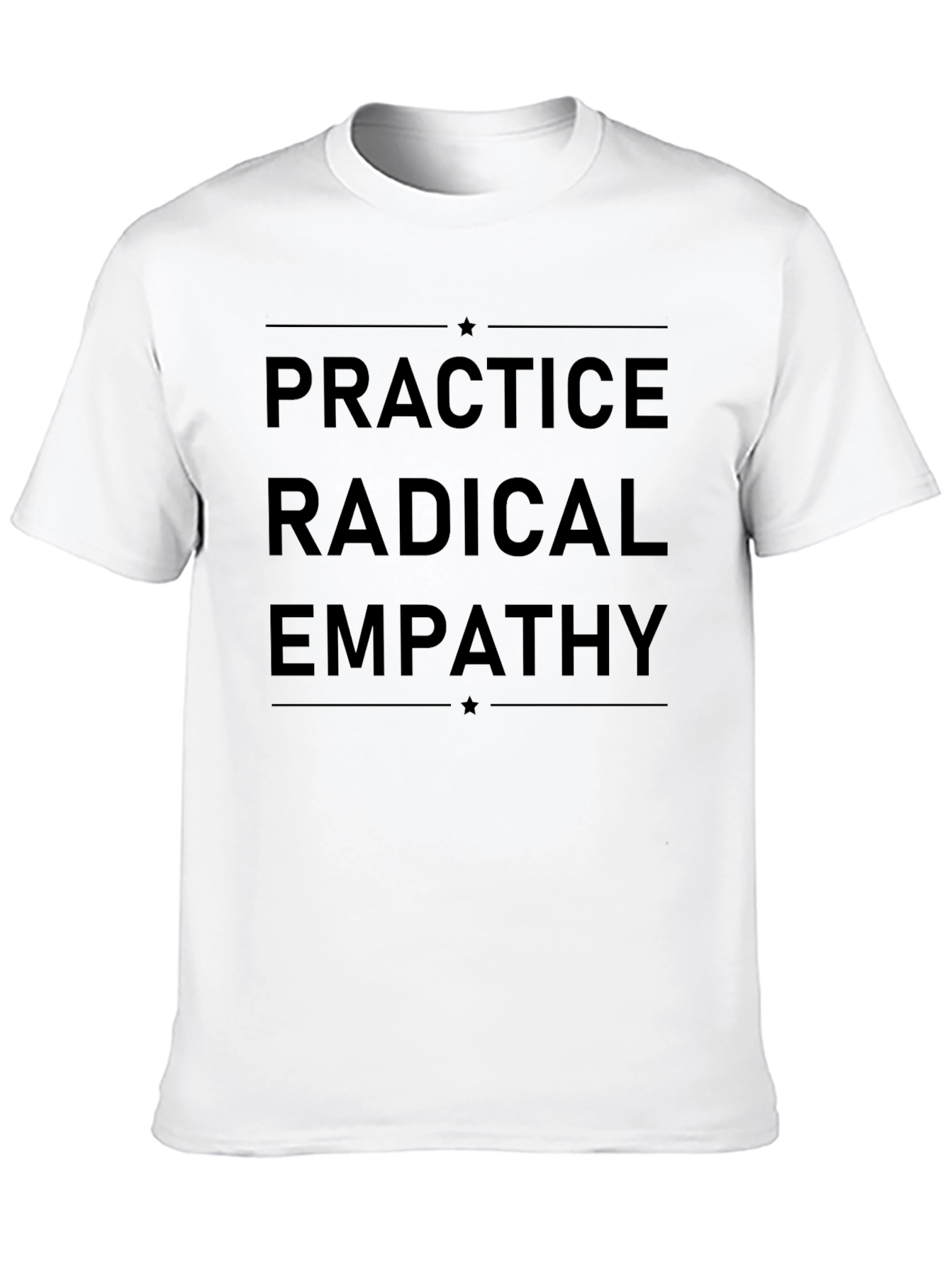 Radical Empathy Graphic T-Shirt - Unisex Black Tee