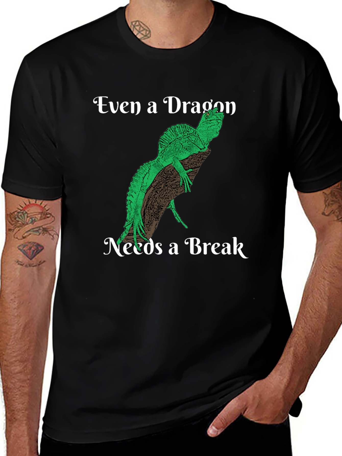 Even a Dragon Needs a Break T-Shirt