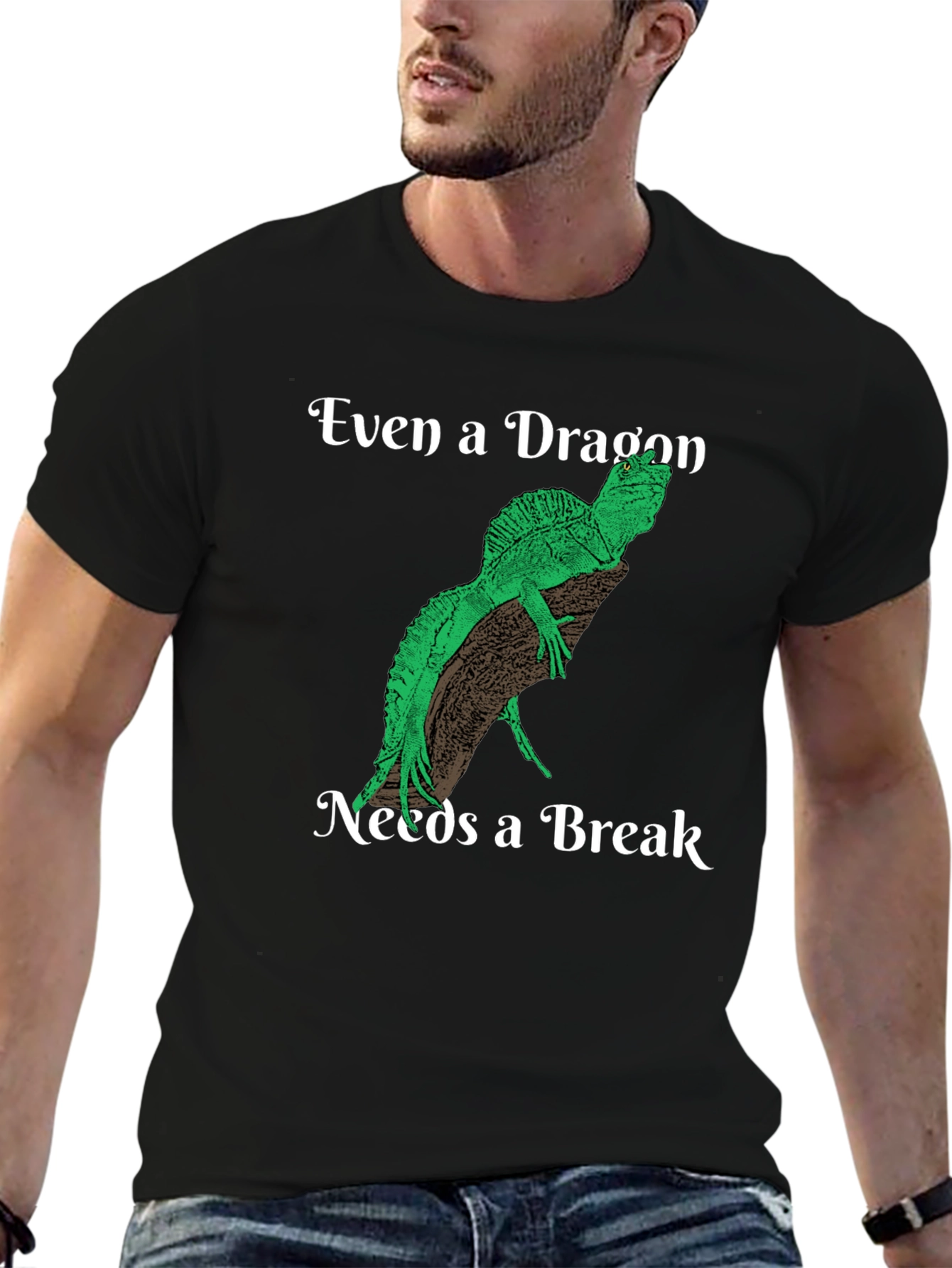 Even a Dragon Needs a Break T-Shirt
