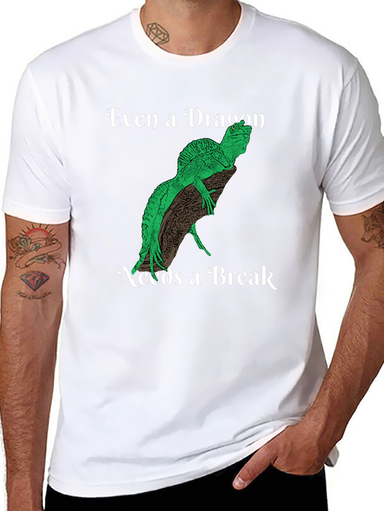 Even a Dragon Needs a Break T-Shirt