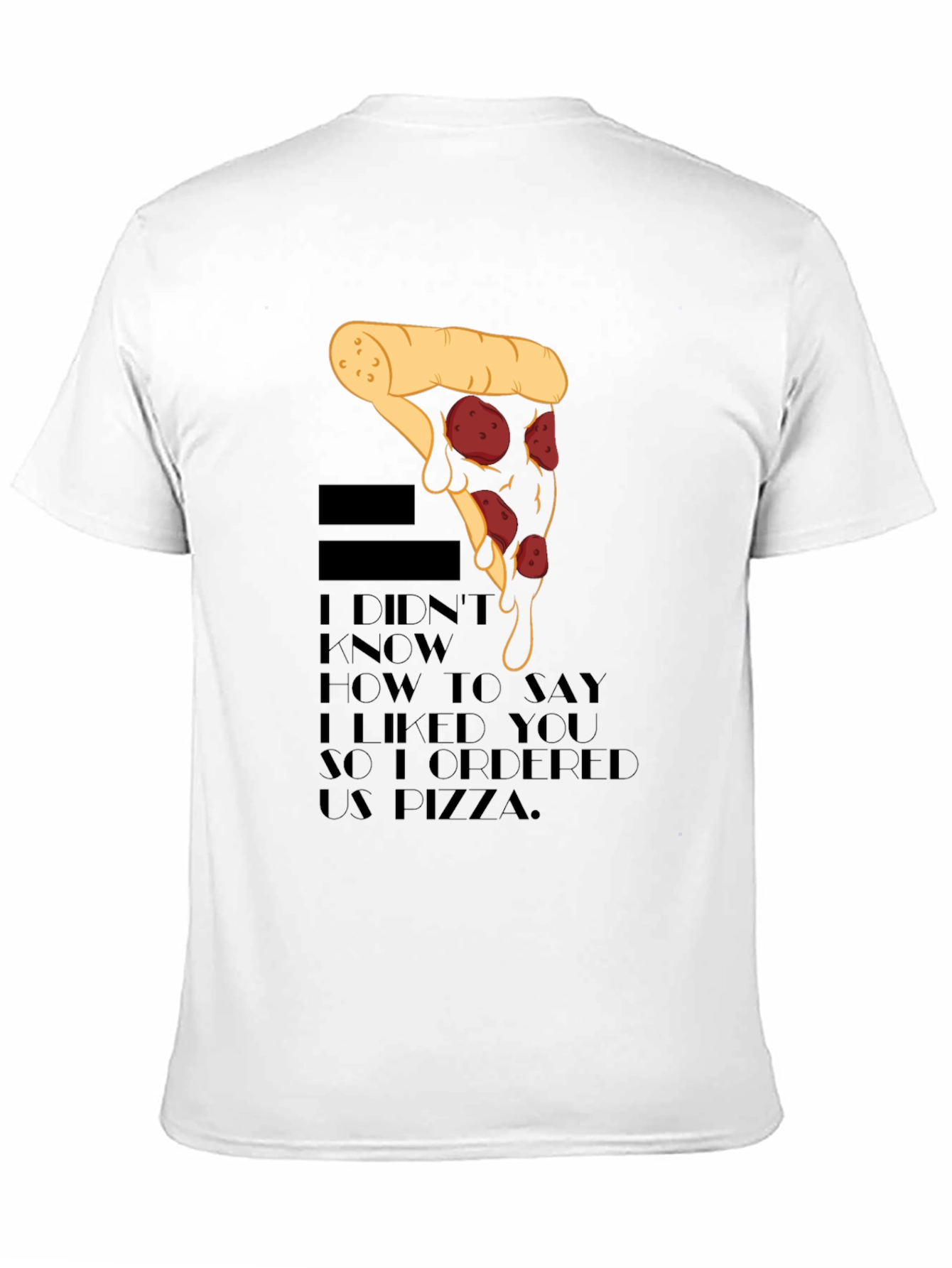 Pizza Love Mens Graphic Tee