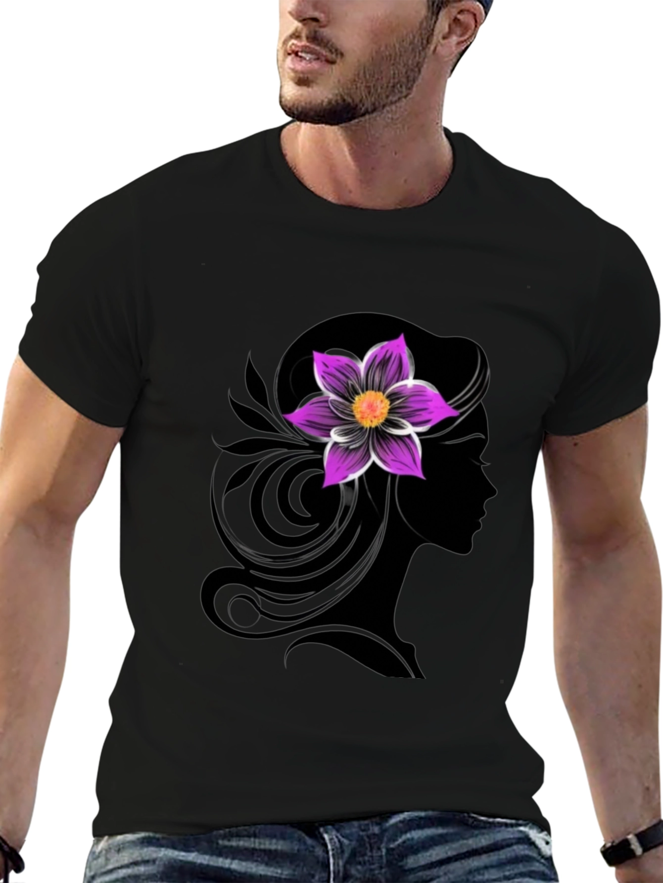 Elegant Woman Silhouette T-Shirt