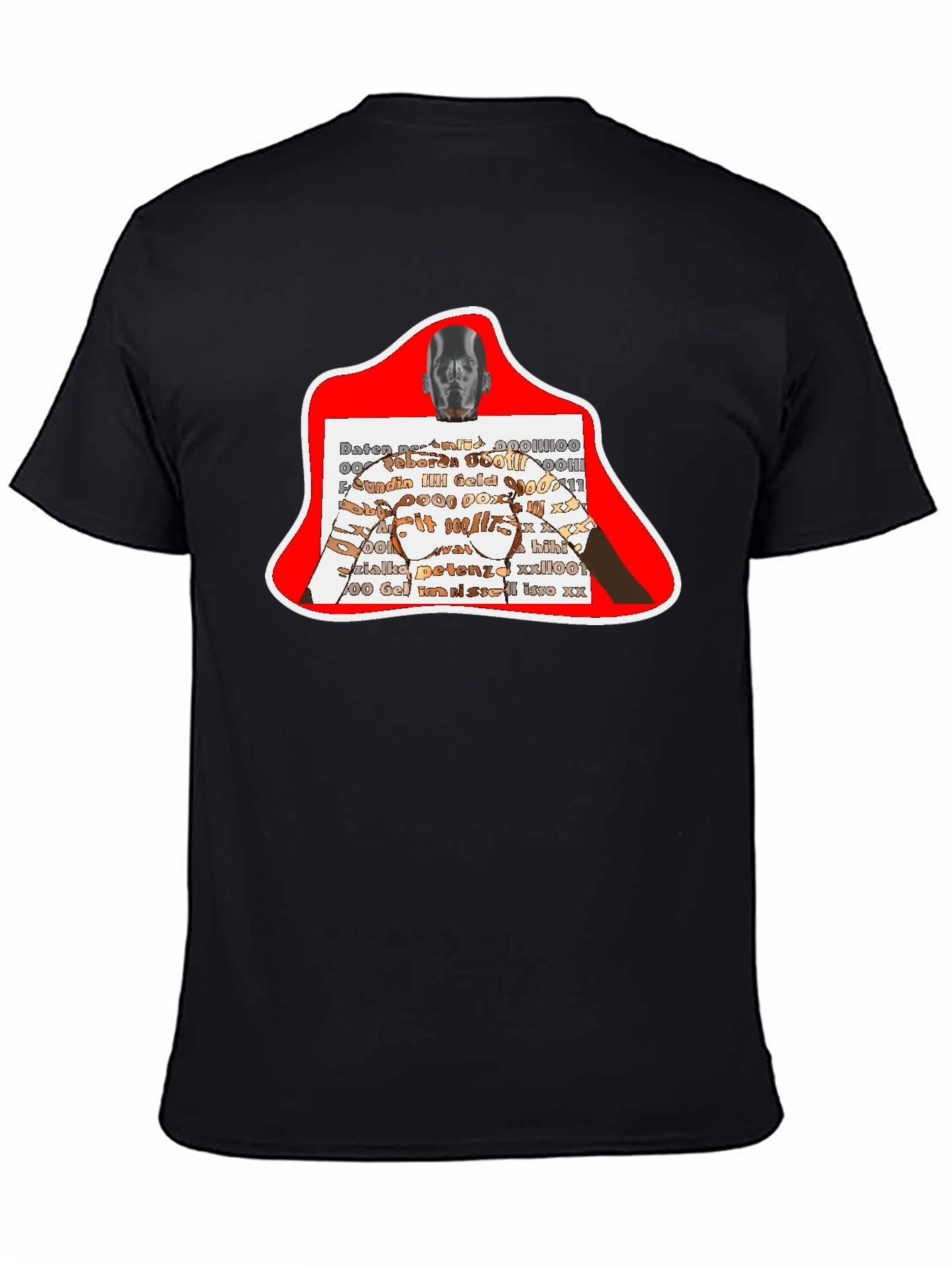 Abstract Graphic Print T-Shirt