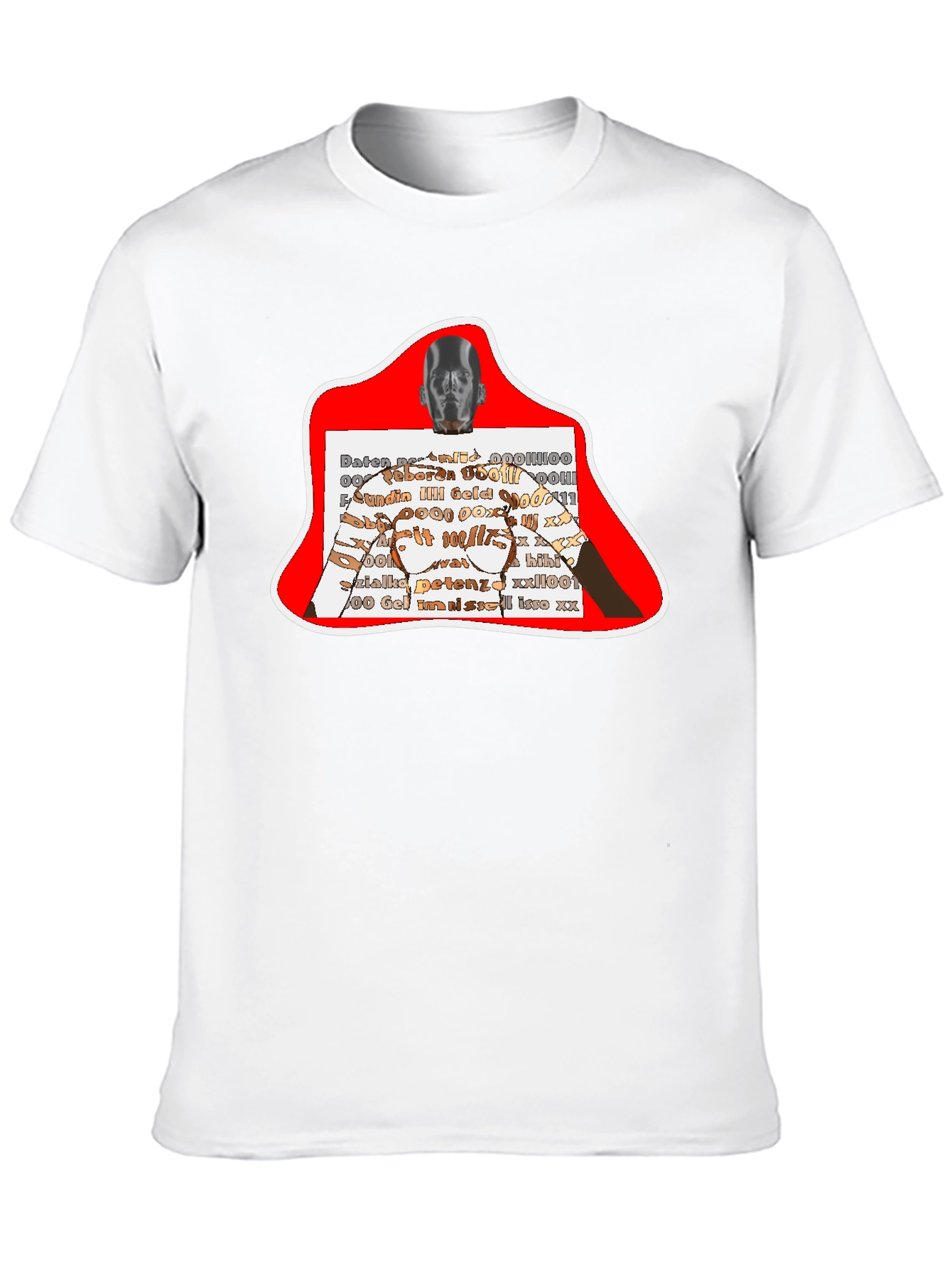 Abstract Graphic Print T-Shirt