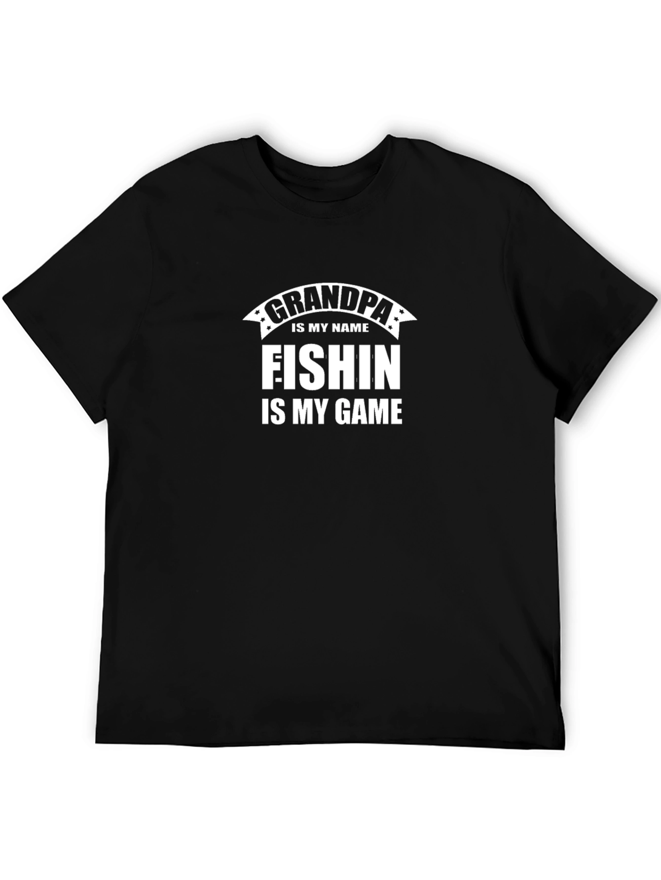 Grandpa Fishin T-Shirt - Fisherman Gift
