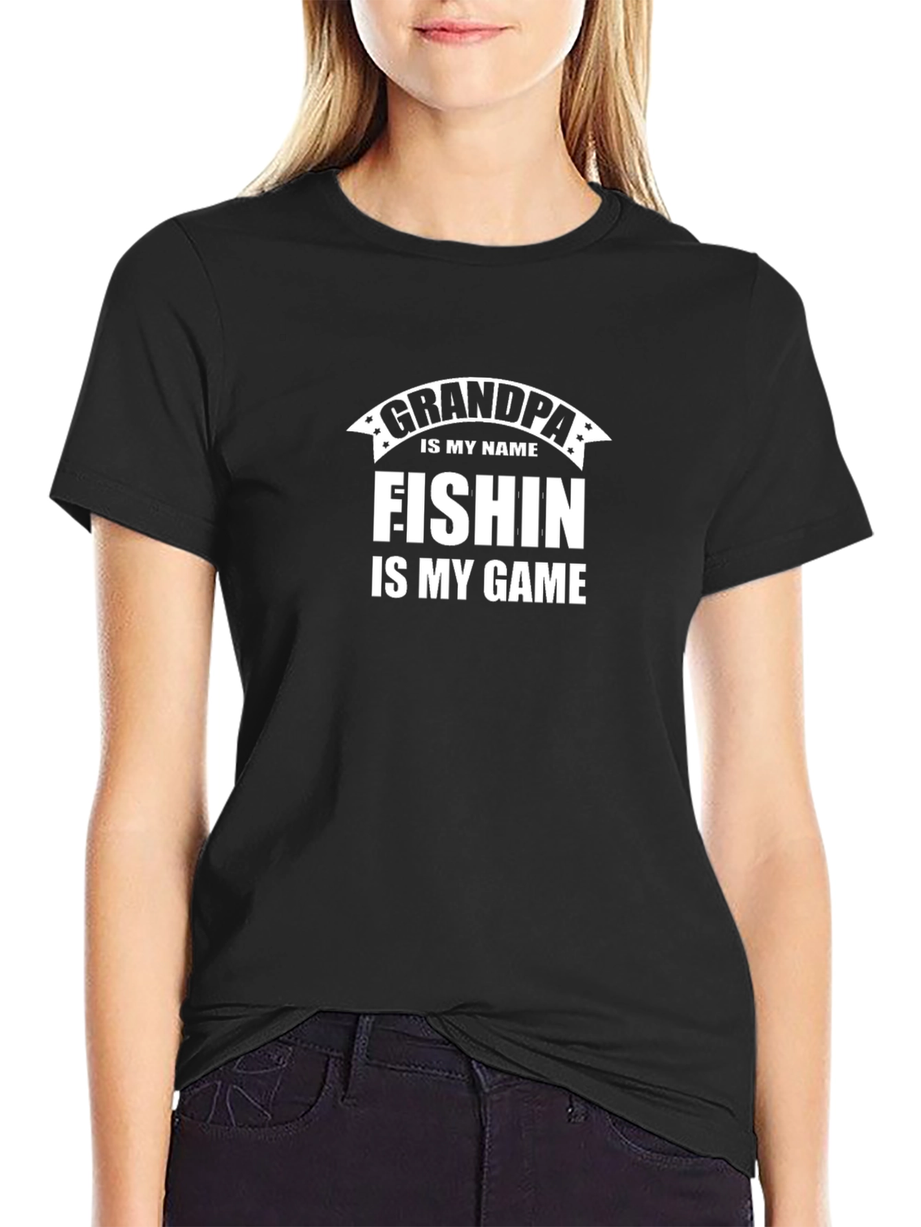 Grandpa Fishin T-Shirt - Fisherman Gift