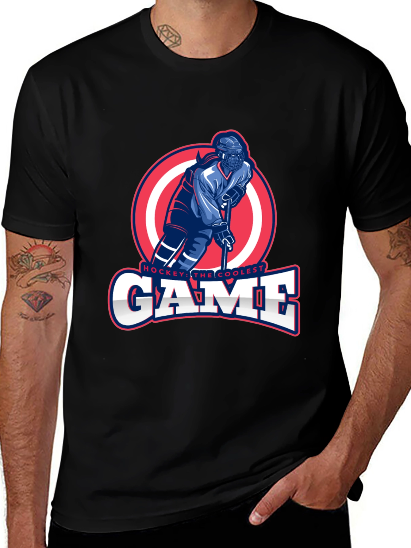 Hockeys Coolest Game Graphic Tee